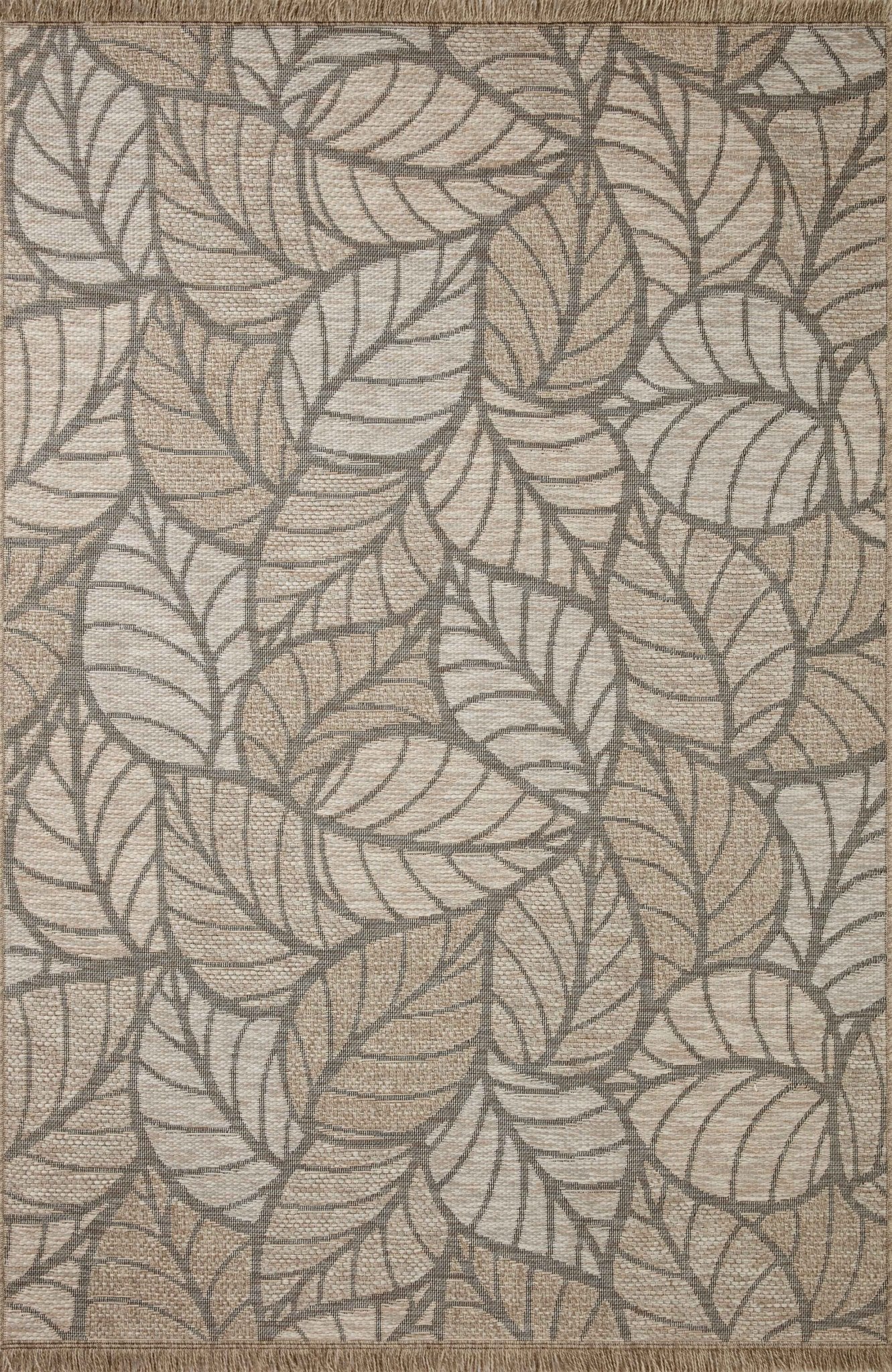 Loloi II Dawn DAW - 05 Natural Indoor/Outdoor Power Loomed Rug - Rugs - Loloi II - Atlanta Designer Rugs