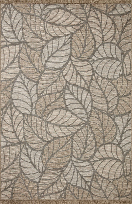 Loloi II Dawn DAW - 05 Natural Indoor/Outdoor Power Loomed Rug - Rugs - Loloi II - Atlanta Designer Rugs