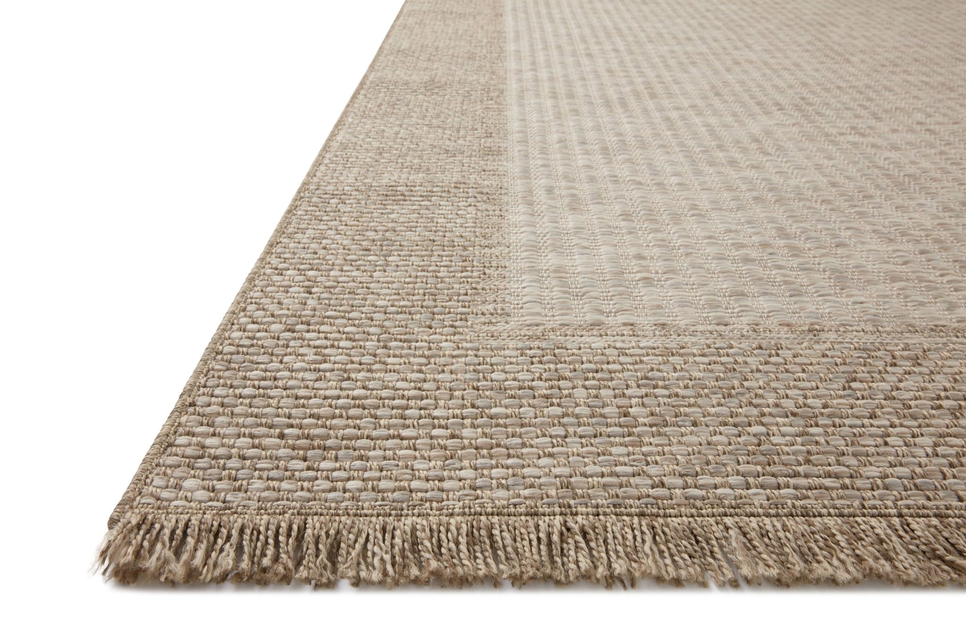 Loloi II Dawn DAW - 06 Natural Indoor/Outdoor Power Loomed Rug - Rugs - Loloi II - Atlanta Designer Rugs