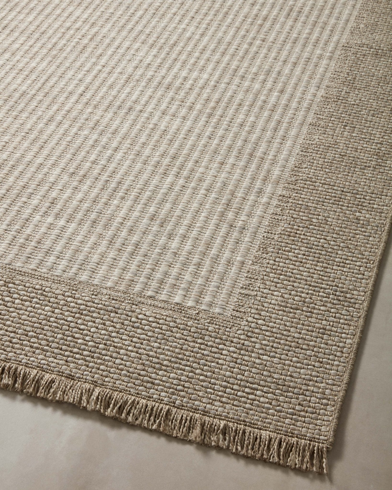 Loloi II Dawn DAW - 06 Natural Indoor/Outdoor Power Loomed Rug - Rugs - Loloi II - Atlanta Designer Rugs