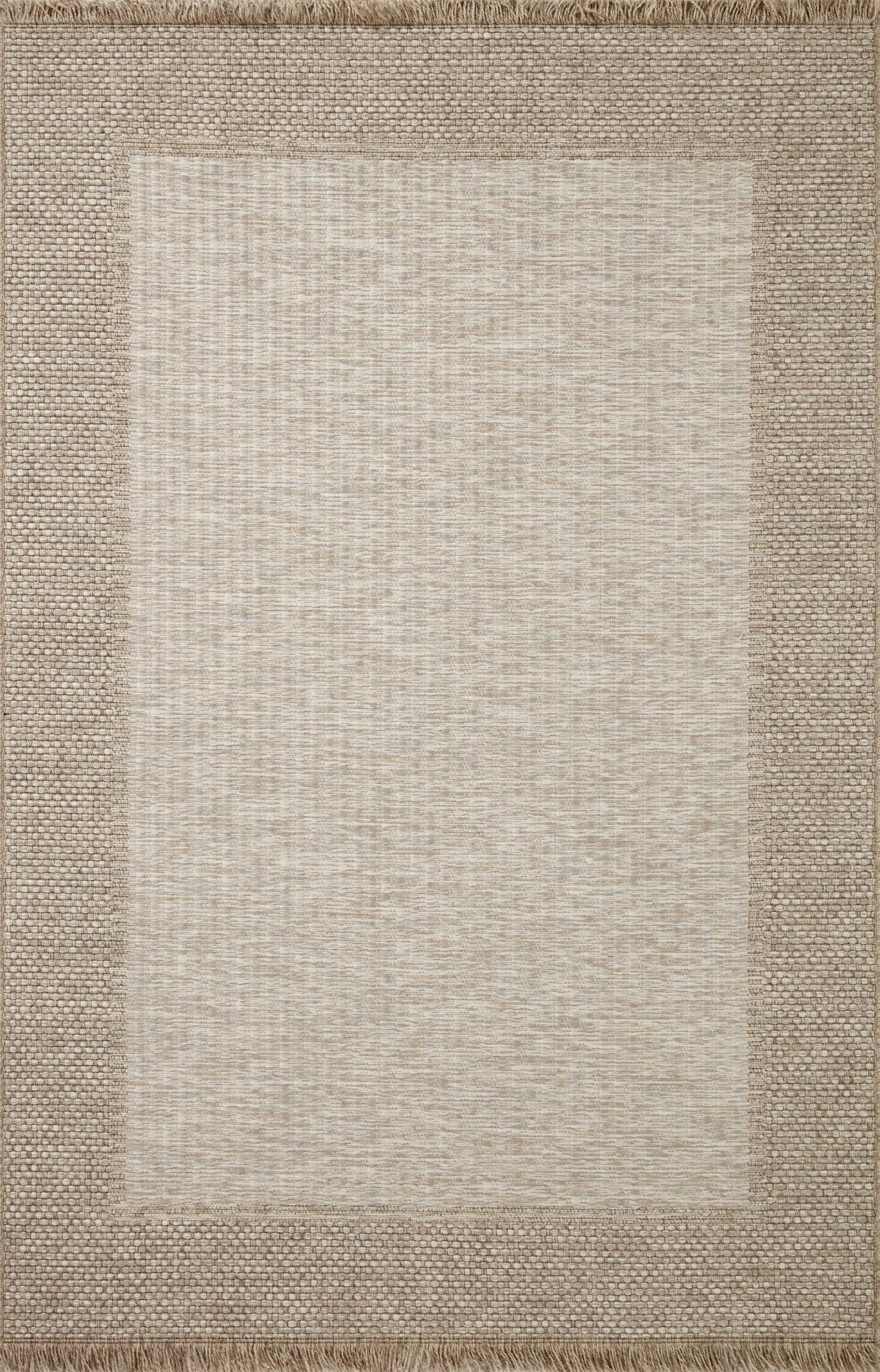 Loloi II Dawn DAW - 06 Natural Indoor/Outdoor Power Loomed Rug - Rugs - Loloi II - Atlanta Designer Rugs