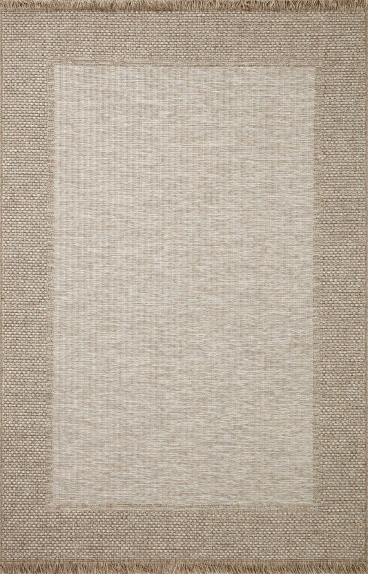 Loloi II Dawn DAW - 06 Natural Indoor/Outdoor Power Loomed Rug - Rugs - Loloi II - Atlanta Designer Rugs