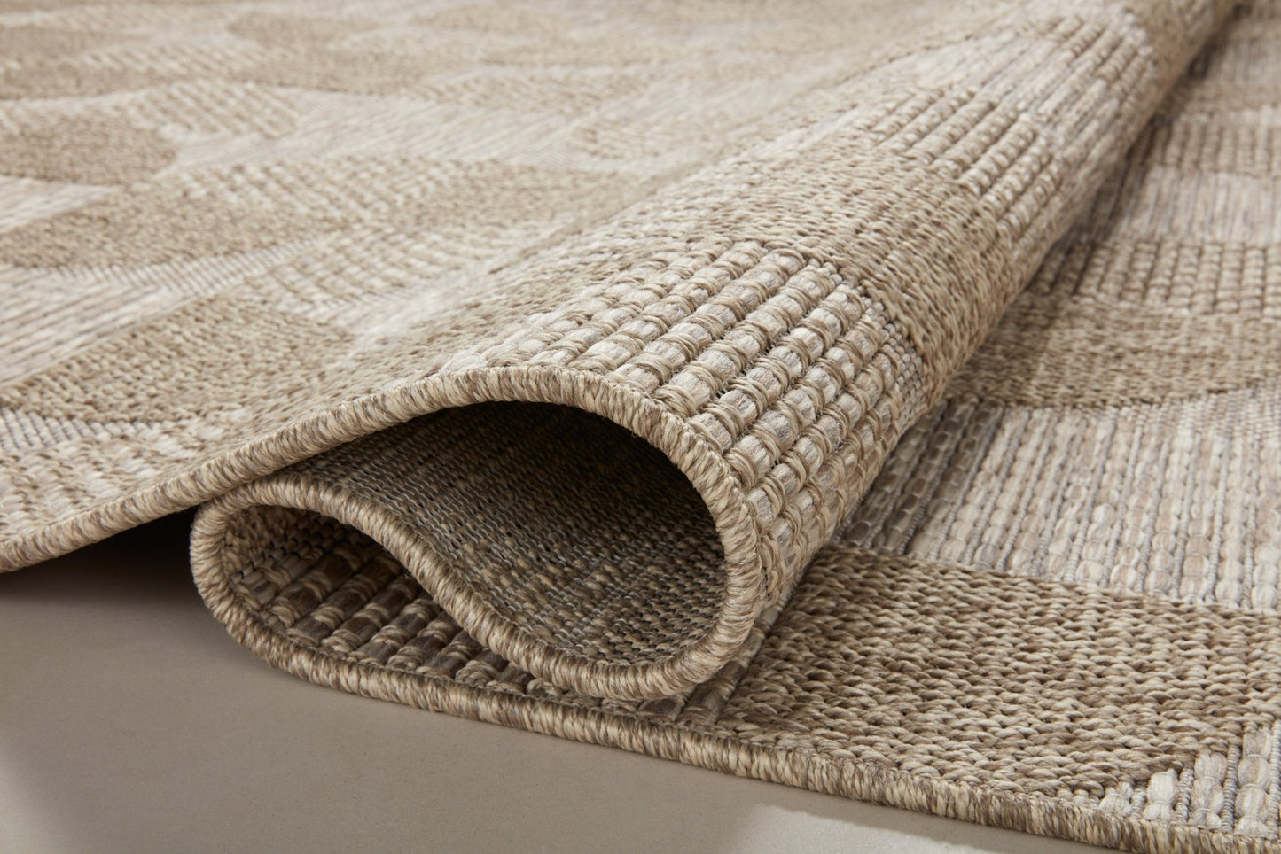 Loloi II Dawn DAW - 08 Natural Indoor/Outdoor Power Loomed Rug - Rugs - Loloi II - Atlanta Designer Rugs