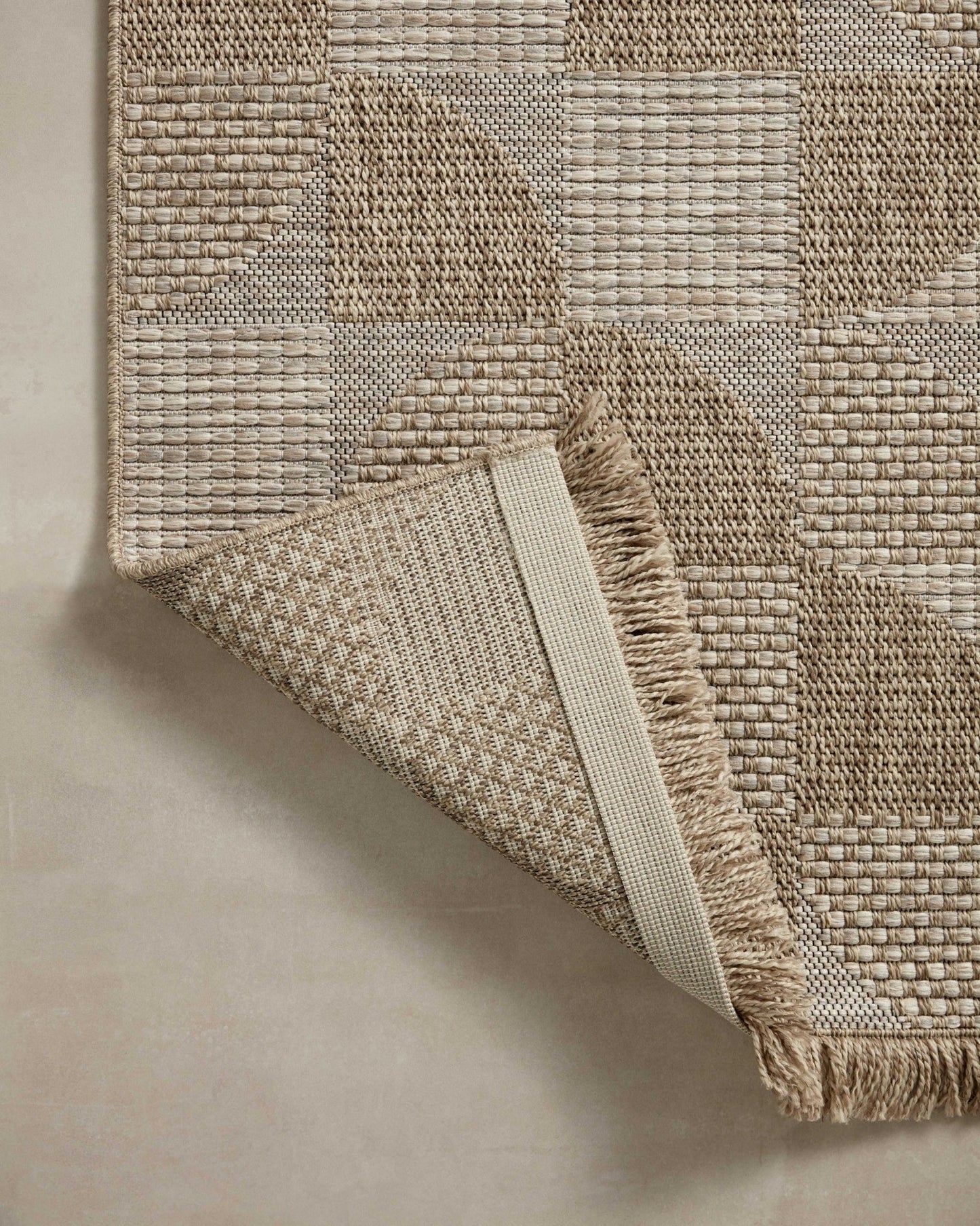 Loloi II Dawn DAW - 08 Natural Indoor/Outdoor Power Loomed Rug - Rugs - Loloi II - Atlanta Designer Rugs