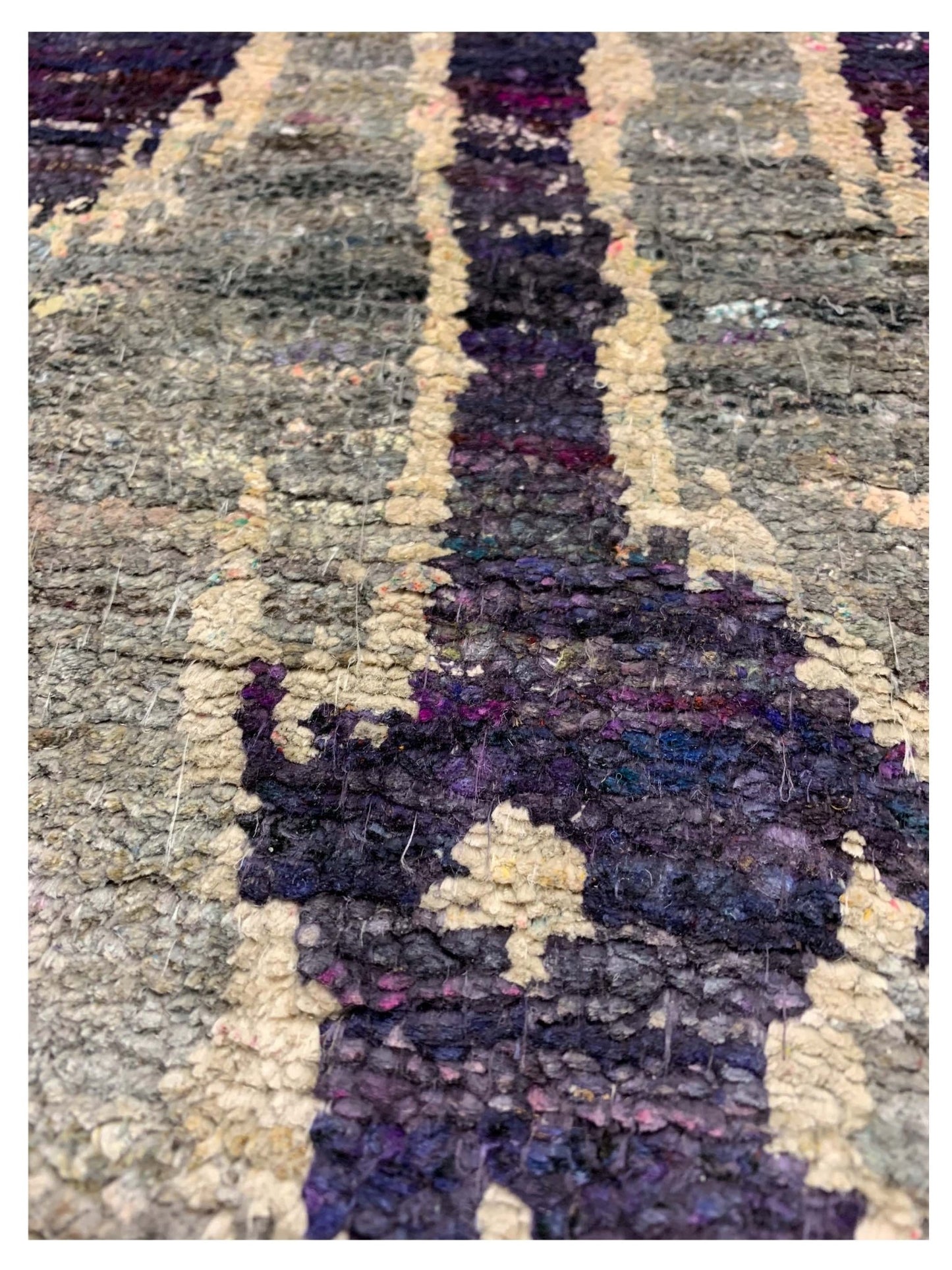 Artisan Ashley Grey Dk.Grey Transitional Knotted Rug - Rugs - Artisan - Atlanta Designer Rugs