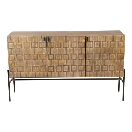 Moes Home Sideboards Etch Natural Contemporary Furniture Rug