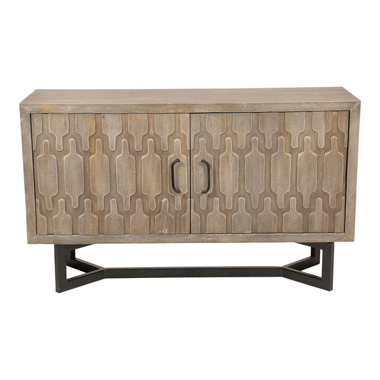 Moes Home Sideboards West Grey Contemporary Furniture