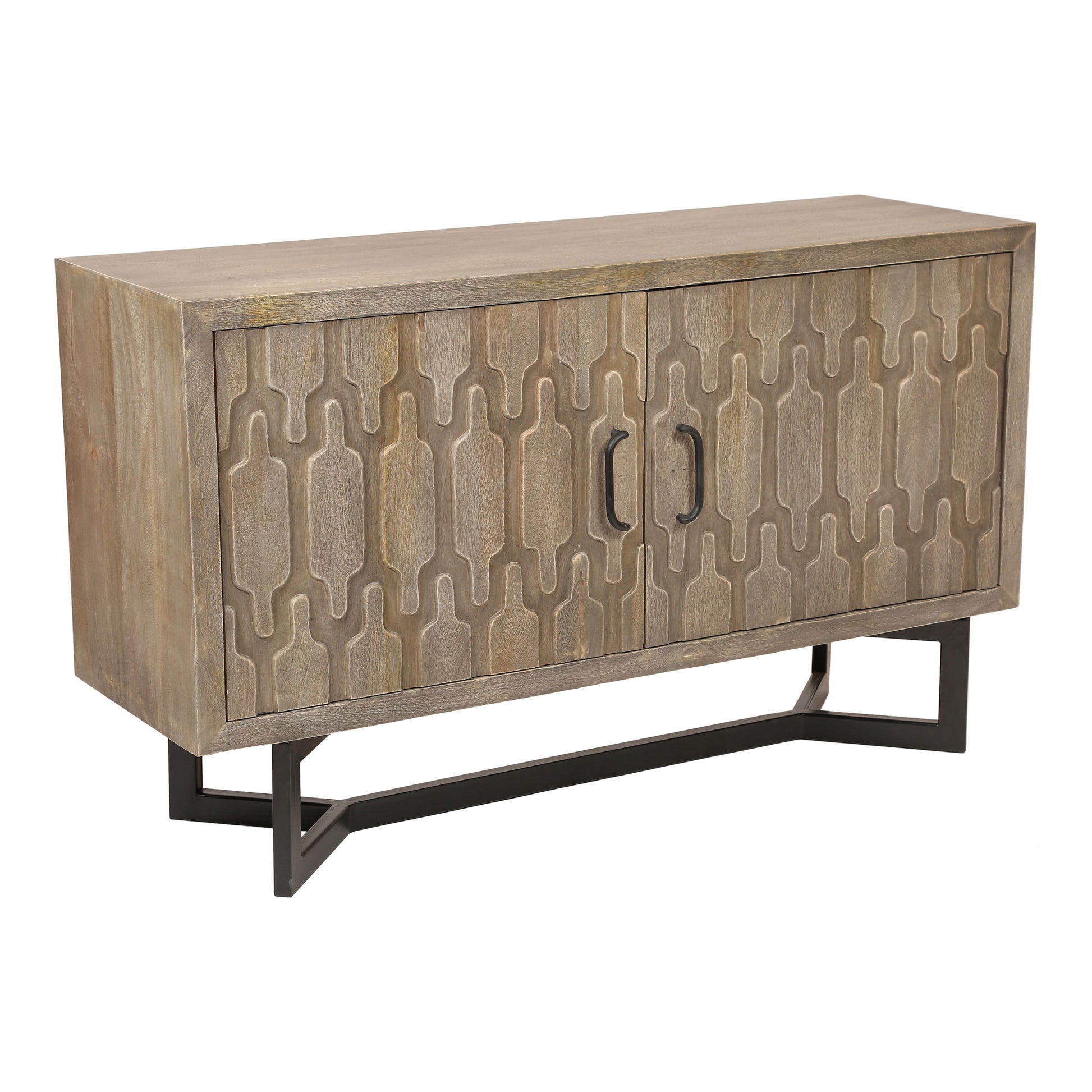 Moes Home Sideboards West Grey Contemporary Furniture