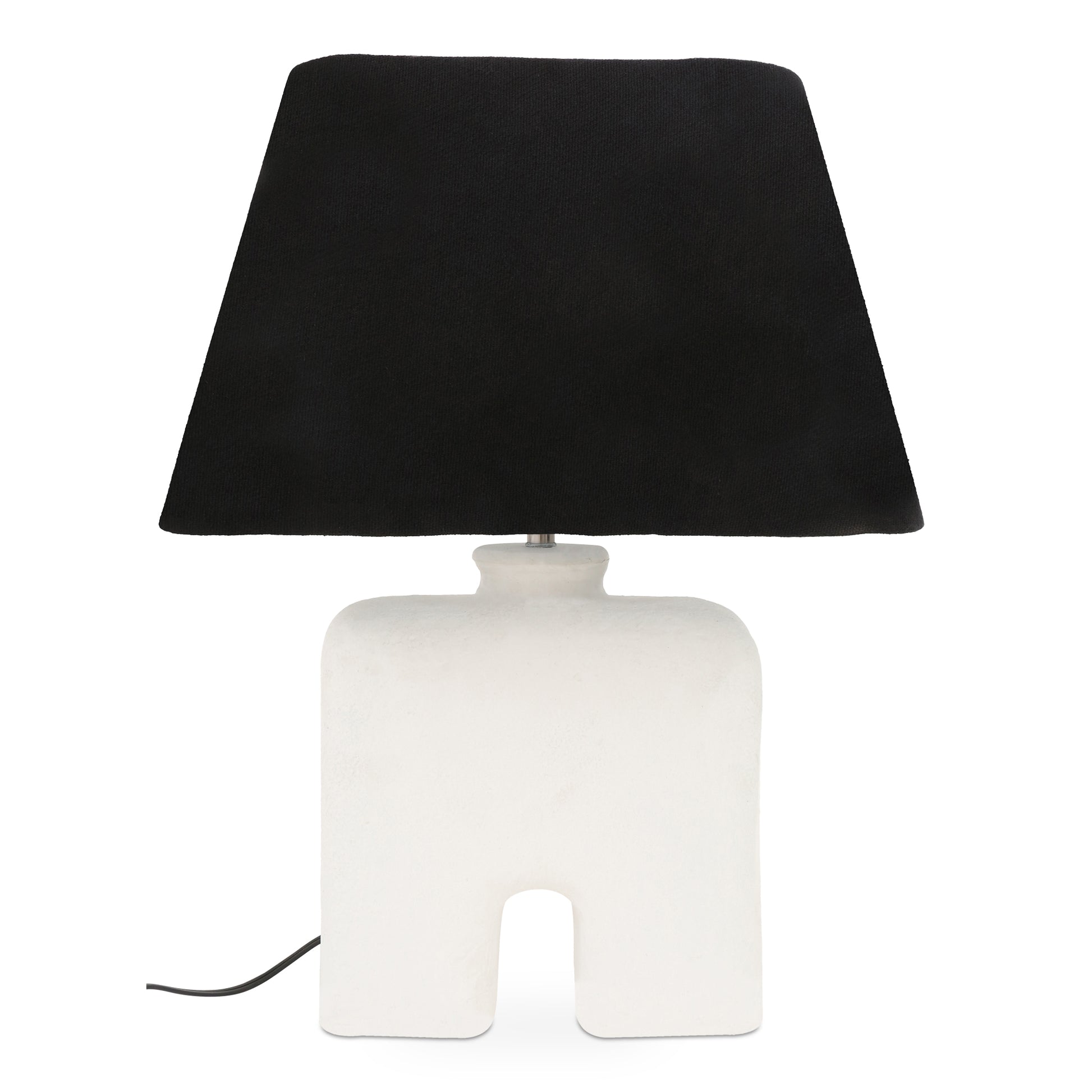 Moes Home Table Lamps Yara White Contemporary Furniture