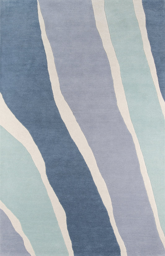 Novogratz Delmar  Blue  Contemporary