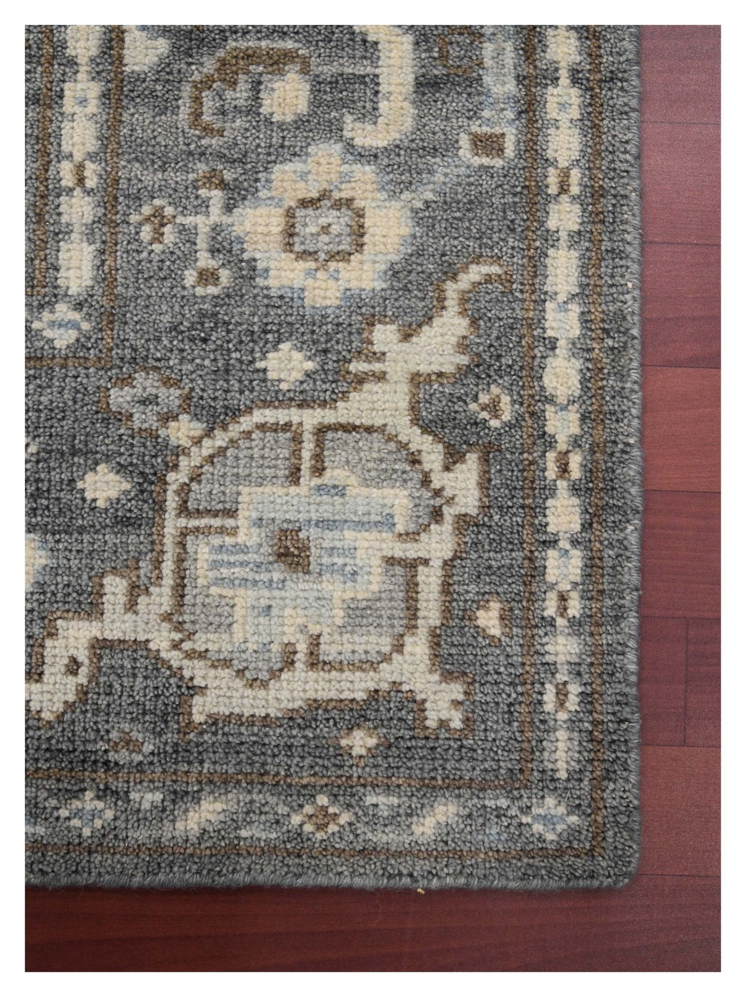 Limited DERBY DE - 155 BROWN BEIGE Traditional Knotted Rug - Rugs - Limited - Atlanta Designer Rugs