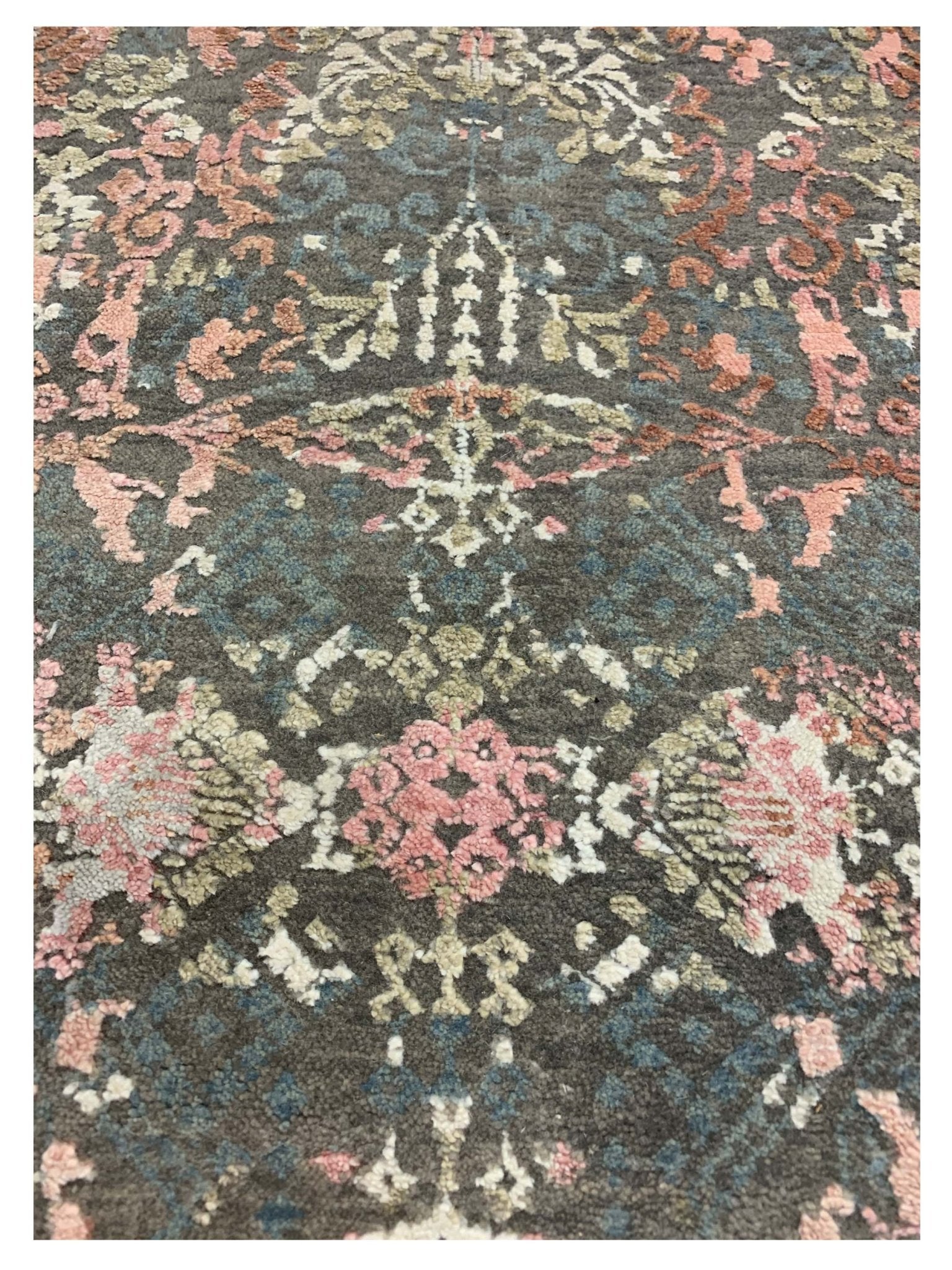 Artisan Dakota Beige Pink Transitional Knotted Rug - Rugs - Artisan - Atlanta Designer Rugs