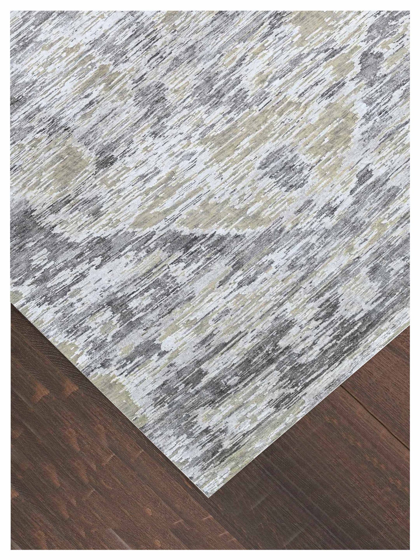 Artisan Crown Grey Transitional Knotted Rug - Rugs - Artisan - Atlanta Designer Rugs