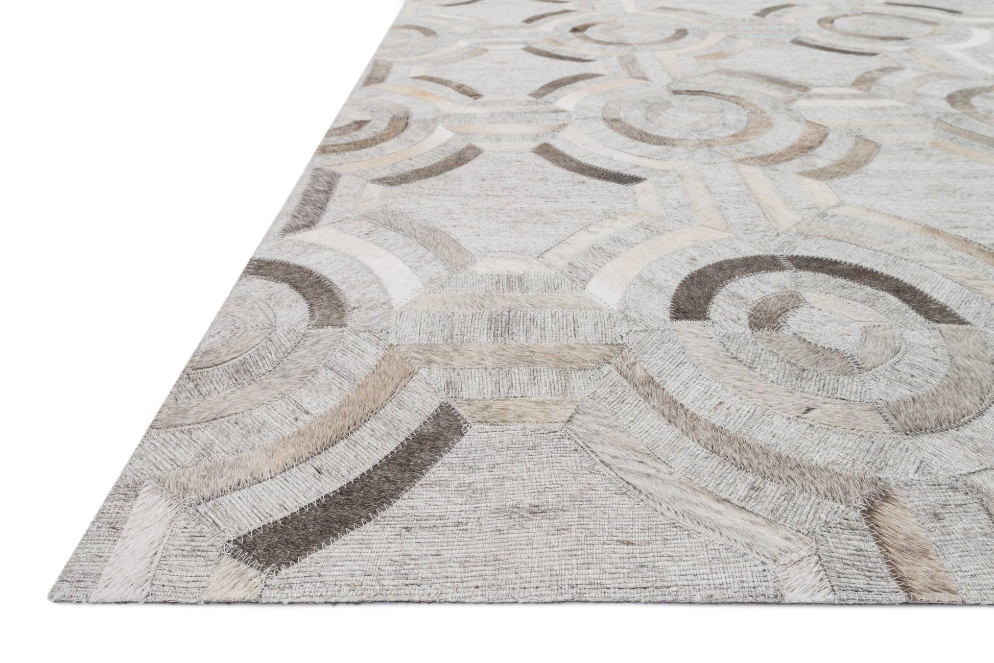 Loloi DORADO DB - 05 Grey Grey Contemporary Hand Sticched Rug - Rugs - Loloi - Atlanta Designer Rugs