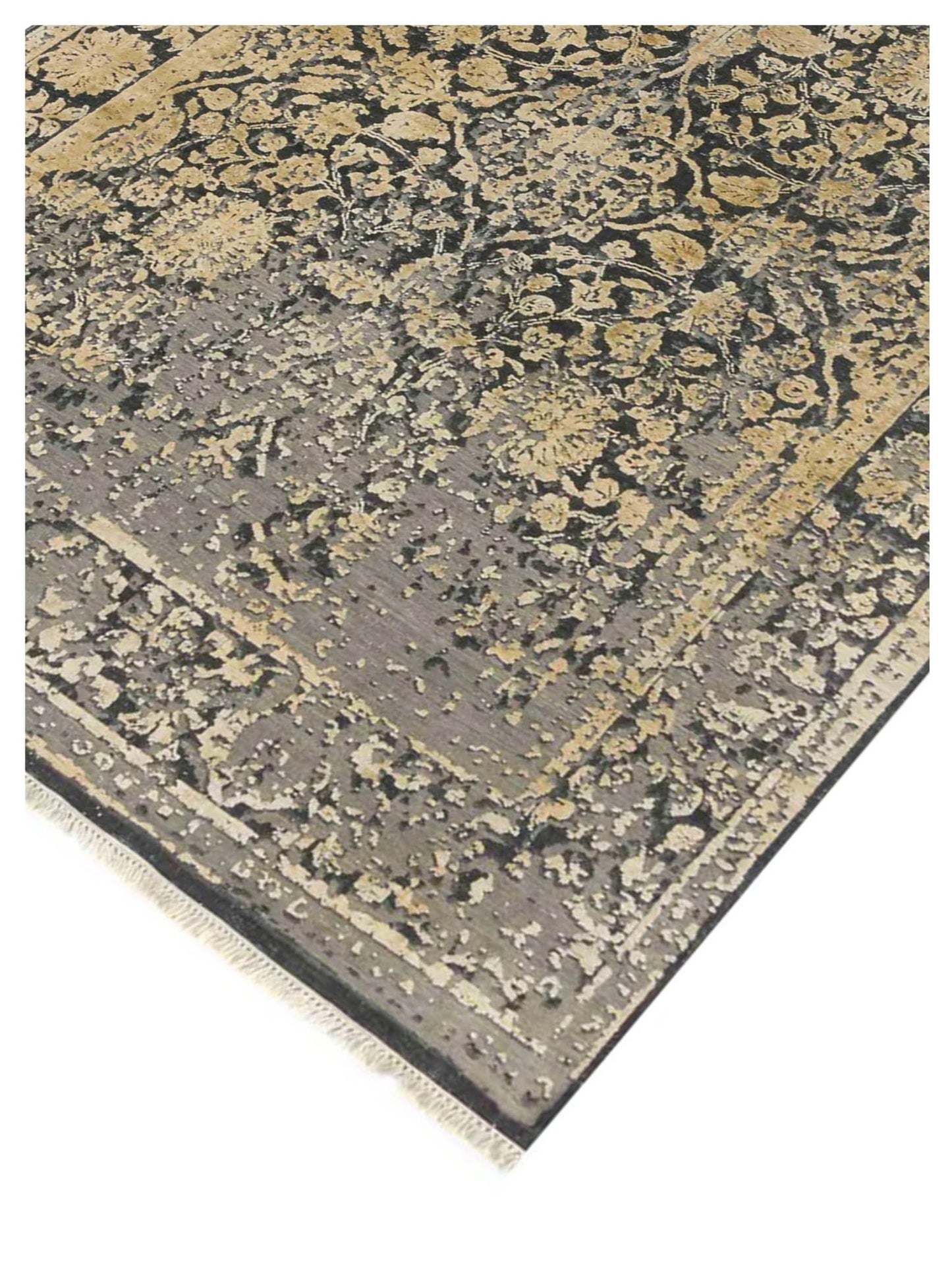 Limited DALBY DA - 725 Silver Sand Light Gold Traditional Knotted Rug - Rugs - Limited - Atlanta Designer Rugs