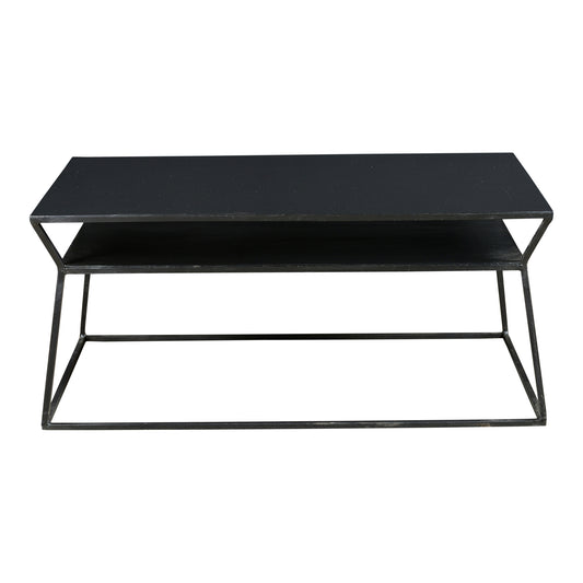 Moes Home Coffee Tables Osaka Black Contemporary Furniture