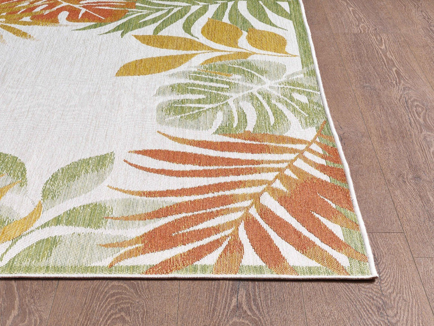 KAS Dahlia 1403 Ivory/Rust Indoor/Outdoor Rug - Rugs - KAS - Atlanta Designer Rugs