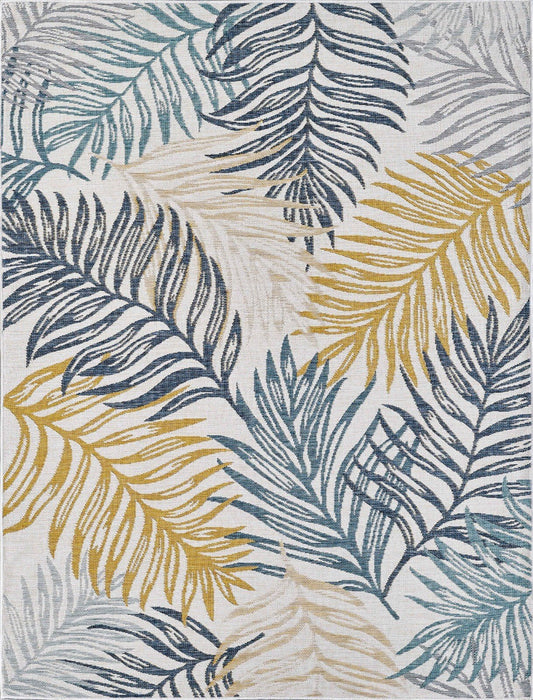 KAS Dahlia 1406 Ivory Indoor/Outdoor Rug - Rugs - KAS - Atlanta Designer Rugs