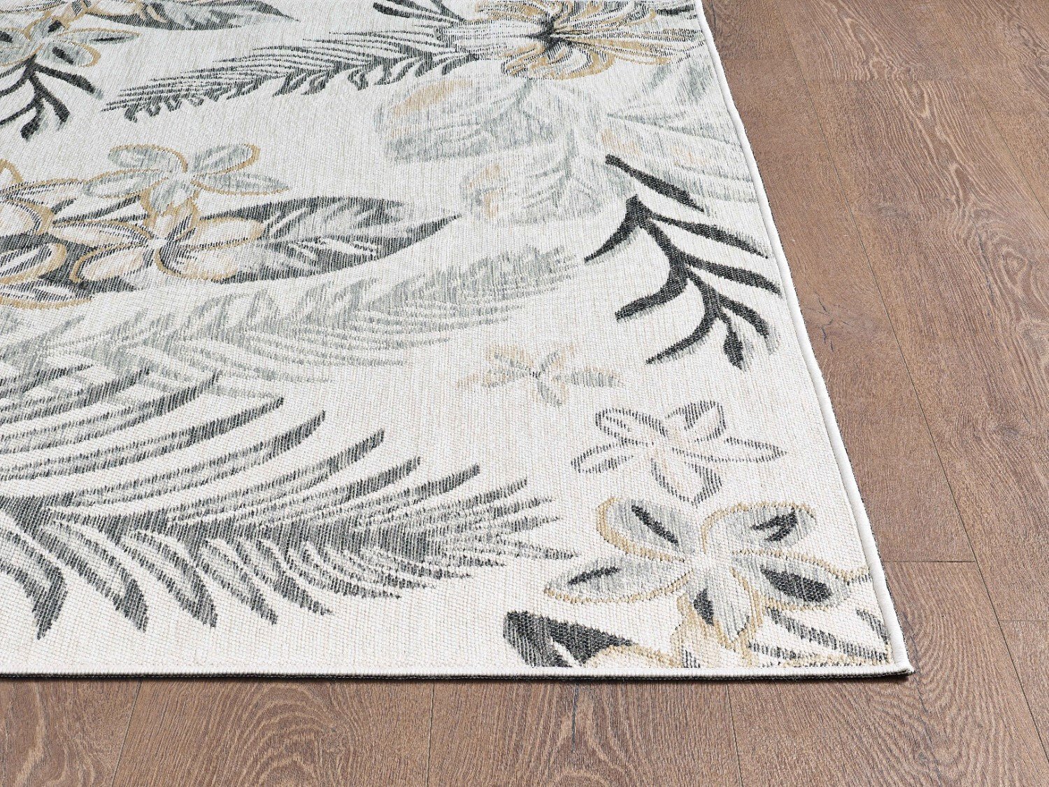 KAS Dahlia 1408 Ivory/Brown Indoor/Outdoor Rug - Rugs - KAS - Atlanta Designer Rugs