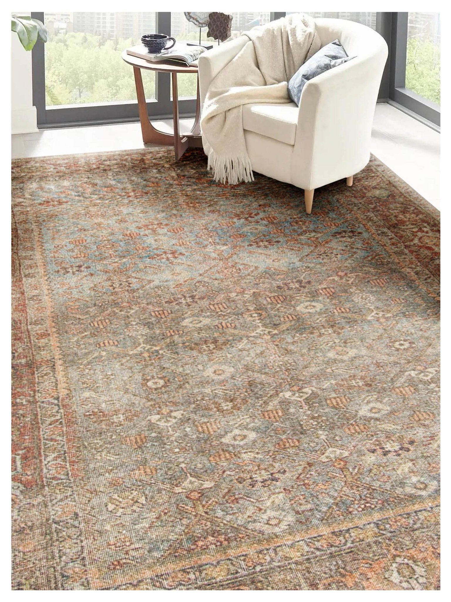 Dalyn Rugs Kars KA1 Mocha Traditional Power Woven Rug - Rugs - Dalyn Rugs - Atlanta Designer Rugs