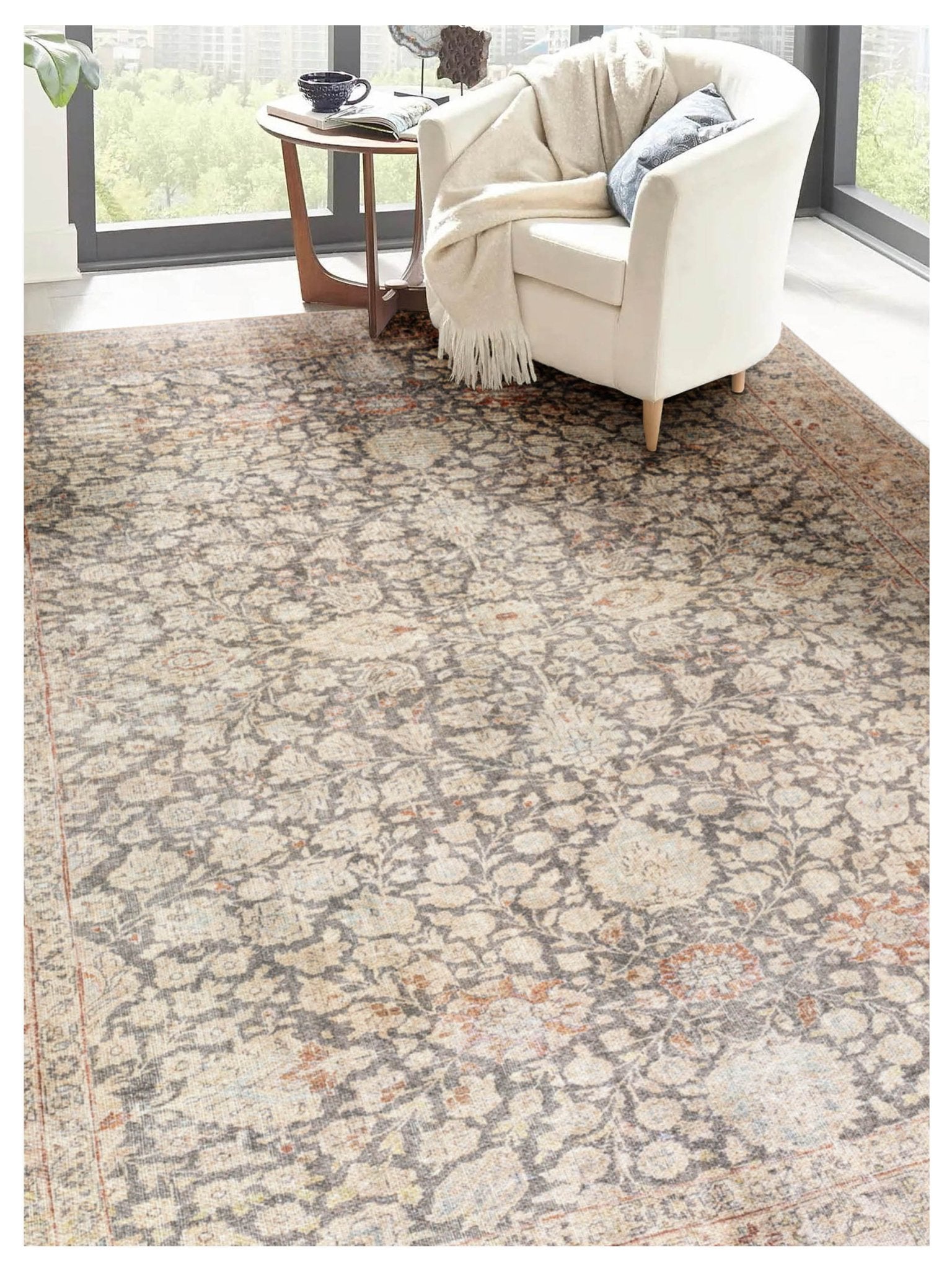 Dalyn Rugs Kars KA7 Khaki Traditional Power Woven Rug - Rugs - Dalyn Rugs - Atlanta Designer Rugs