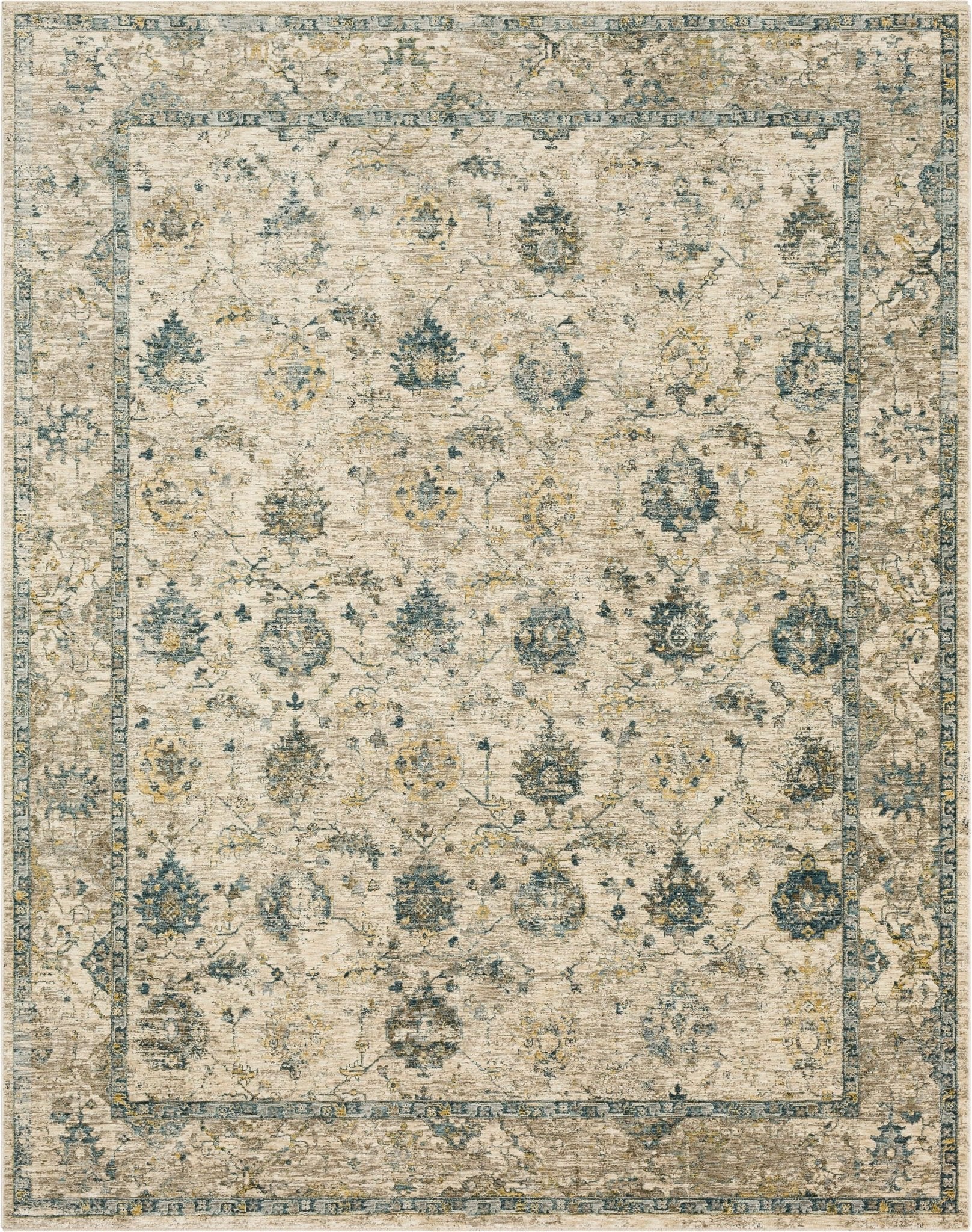 Karastan Marash RG844 Cream Traditional Machinemade Rug - Rugs - Karastan - Atlanta Designer Rugs