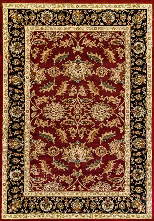 Dynamic Rugs Yazd 1744 Red  Traditional Machine-Made Rug