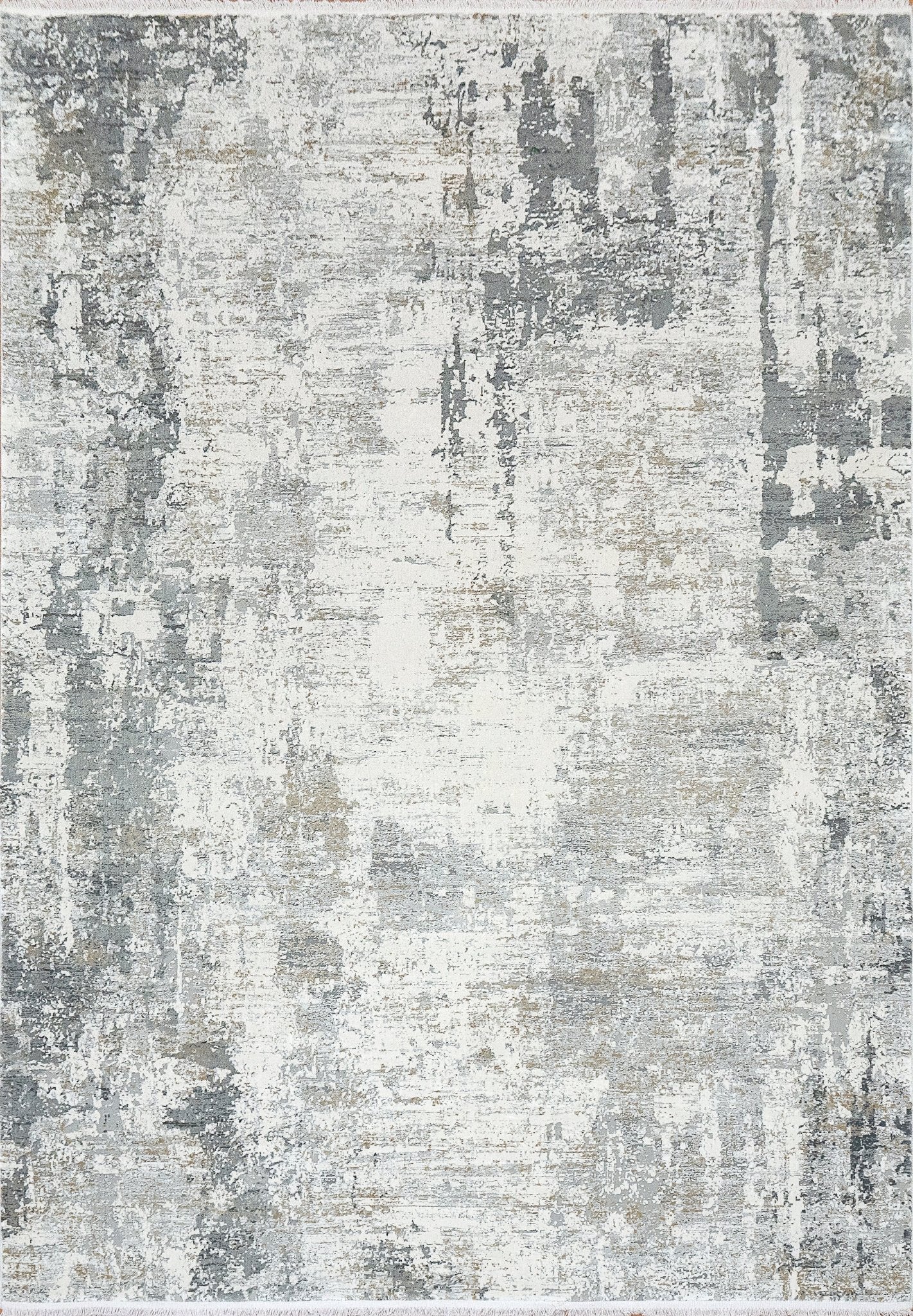 Dynamic Rugs Ruby 2160 Ivory Grey Modern Machine - Made Rug - Rugs - Dynamic Rugs - Atlanta Designer Rugs