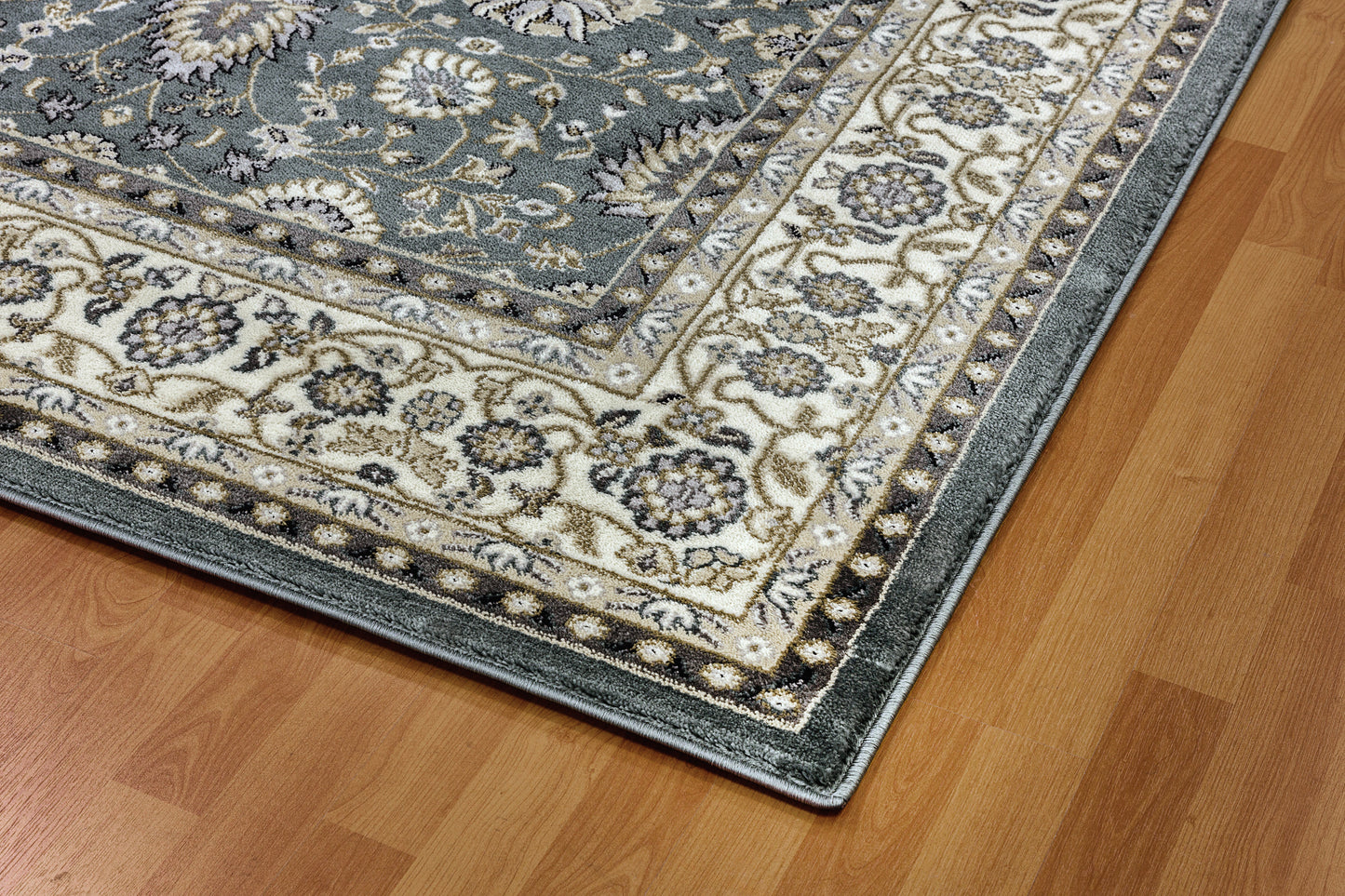 Dynamic Rugs Yazd 2803 Grey Ivory  Traditional Machine-Made Rug