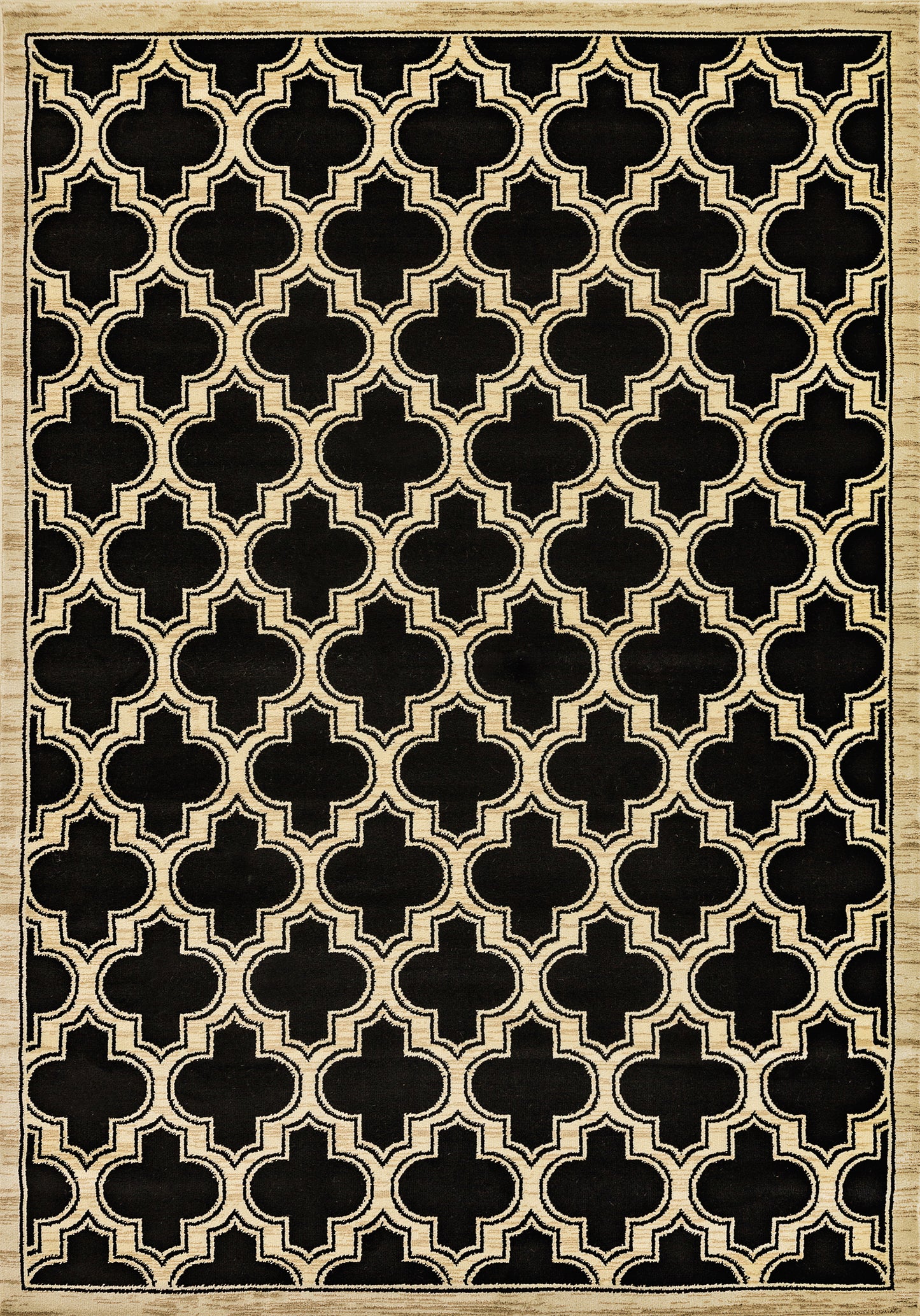 Dynamic Rugs Yazd 2816 Black  Contemporary Machine-Made Rug