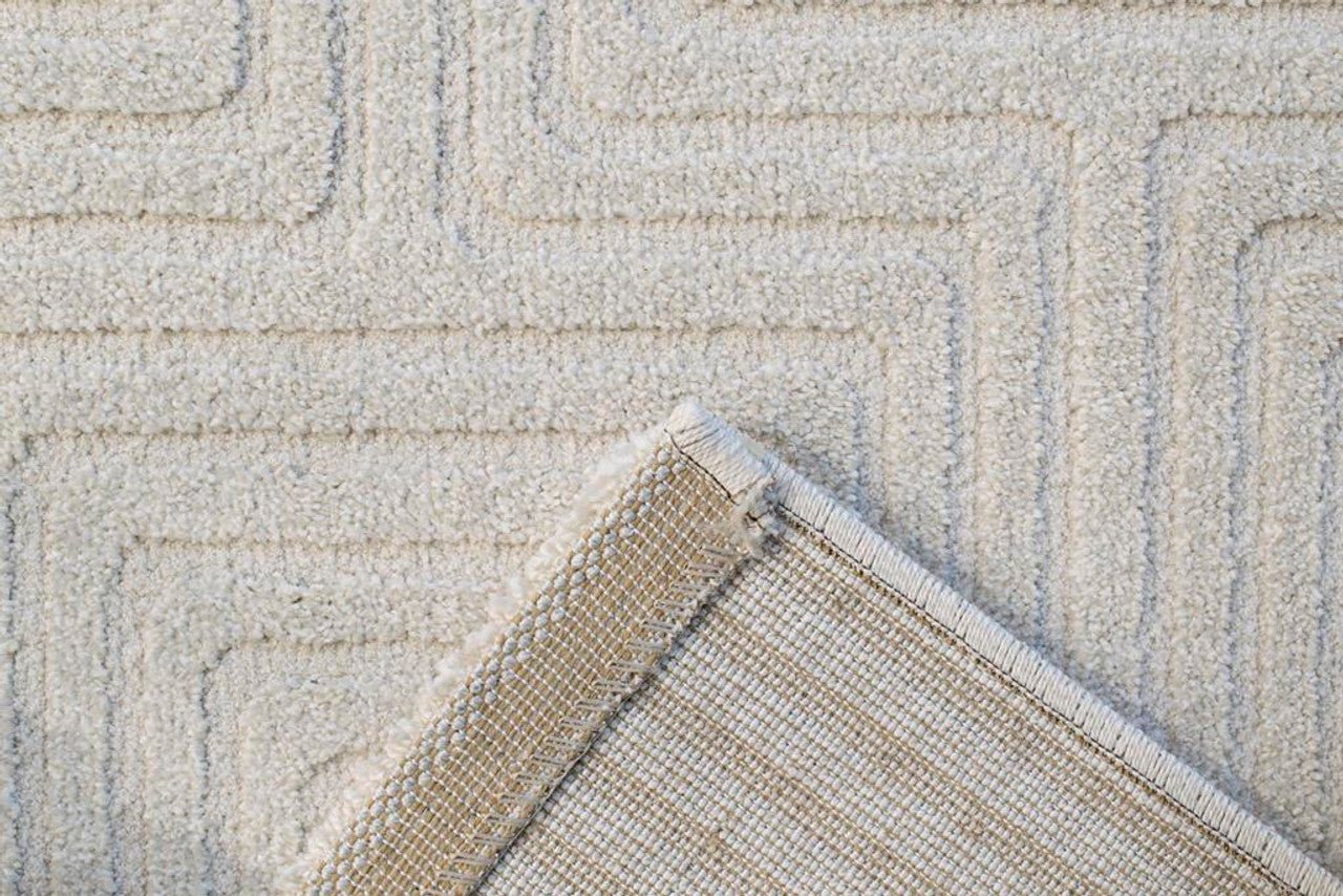 Dynamic Rugs Quin 41009 Ivory Modern Machine - Made Rug - Rugs - Dynamic Rugs - Atlanta Designer Rugs