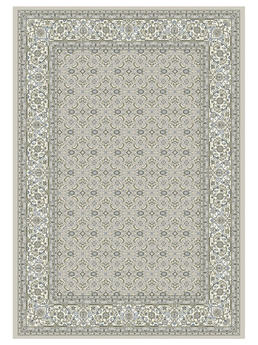 Dynamic Rugs Ancient Garden 57011 Soft Grey Cream  Traditional Machine-Made Rug