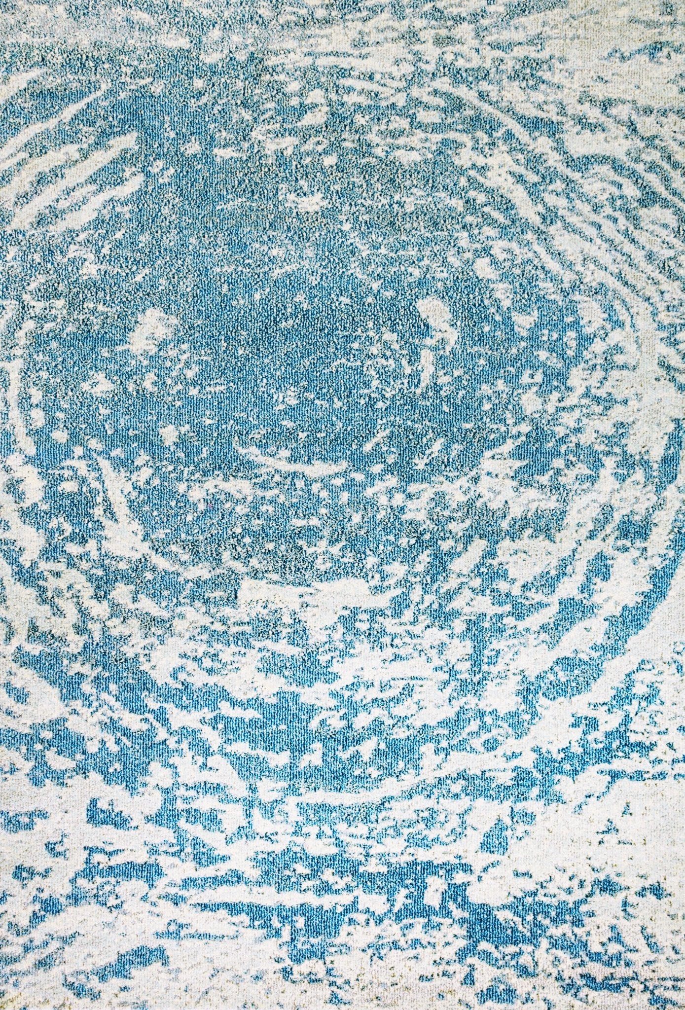 Dynamic Rugs Zodiac 6627 Aqua Blue Contemporary Machine - Made Rug - Rugs - Dynamic Rugs - Atlanta Designer Rugs