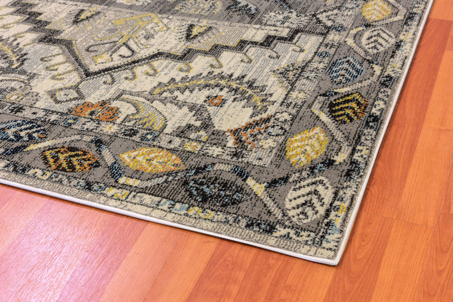 Dynamic Rugs Zodiac 6630 Grey  Transitional Machine-Made Rug