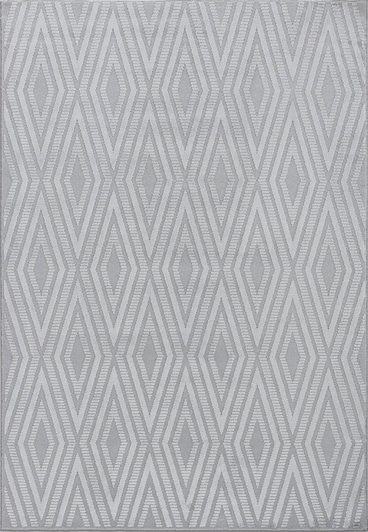 Dynamic Rugs Timeless 6925 Grey Light Grey  Modern Machine-Made Rug