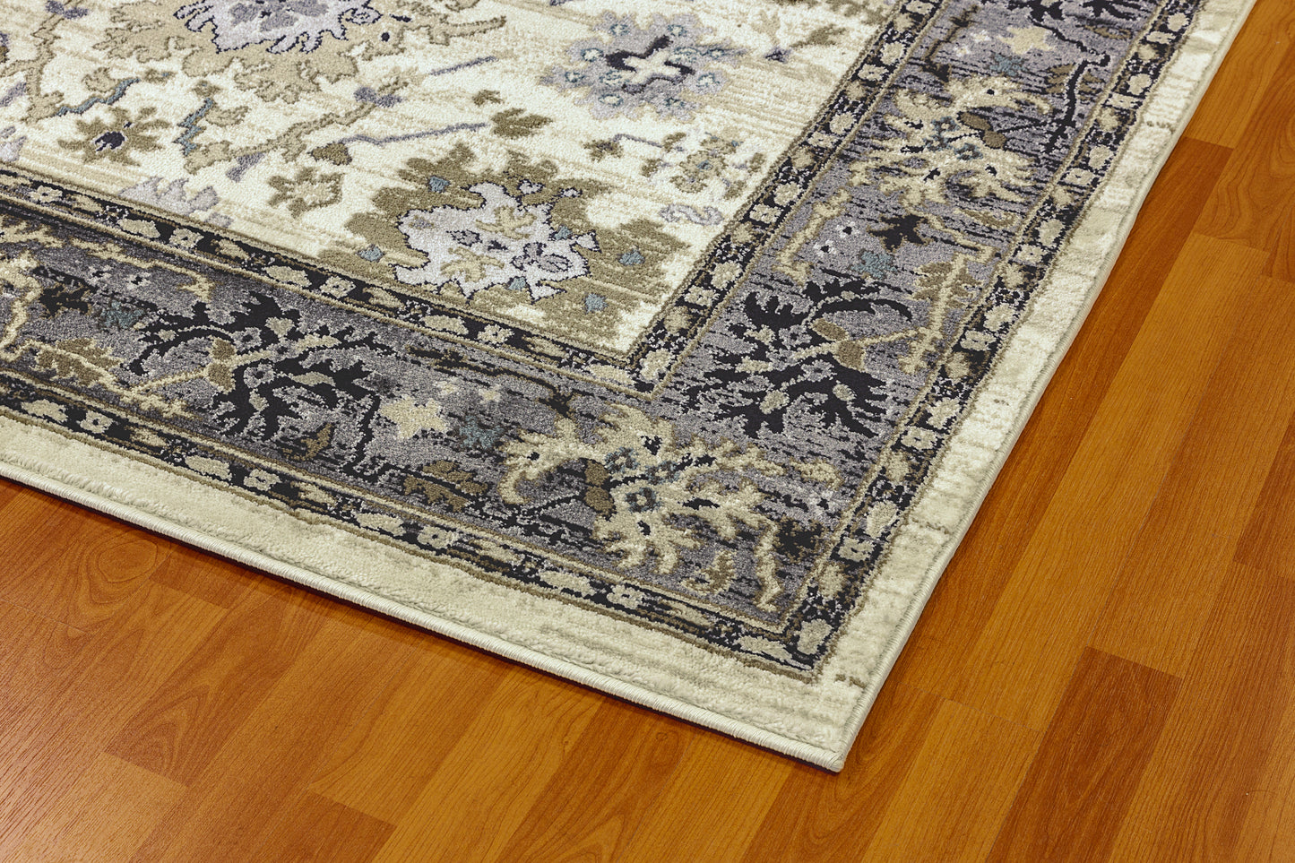 Dynamic Rugs Yazd 8531 Ivory Grey  Traditional Machine-Made Rug