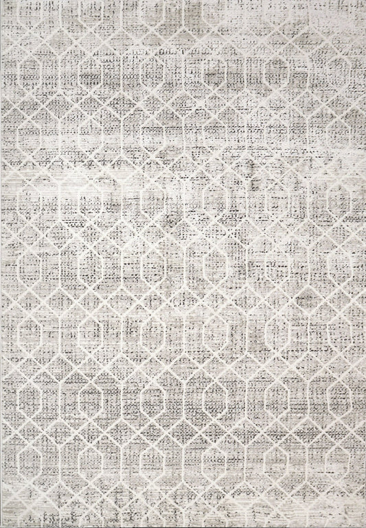 Dynamic Rugs Rori 9354 Ivory Charcoal Modern Machine - Made Rug - Rugs - Dynamic Rugs - Atlanta Designer Rugs