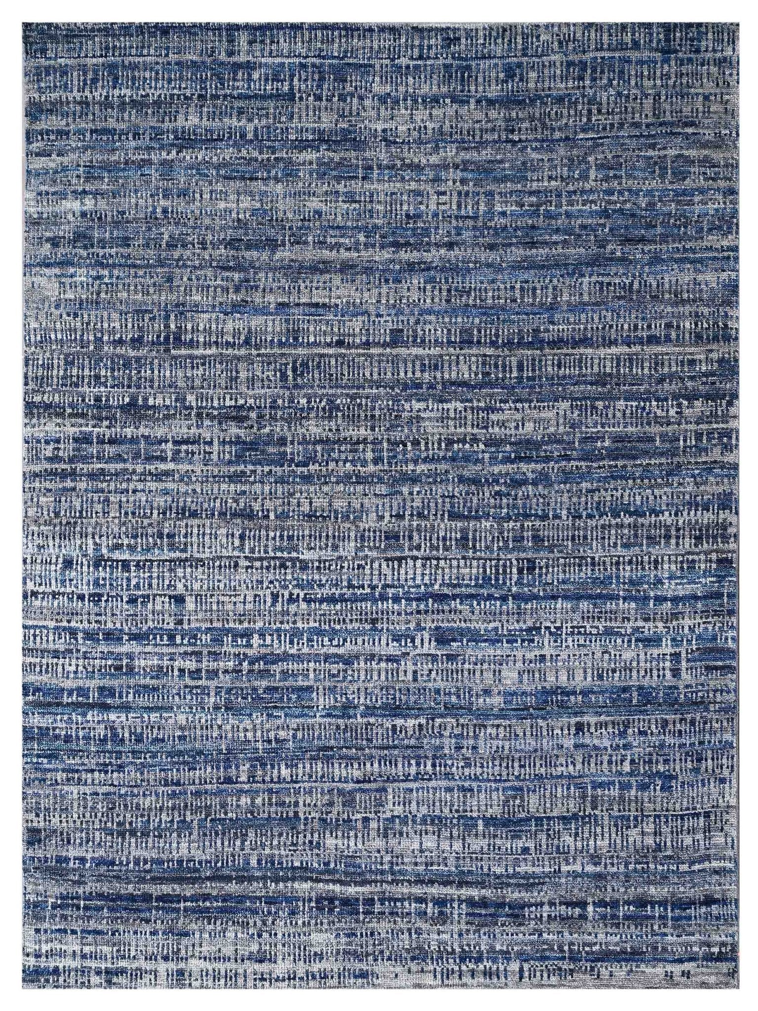 Artisan Essence Navy Contemporary Knotted Rug - Rugs - Artisan - Atlanta Designer Rugs