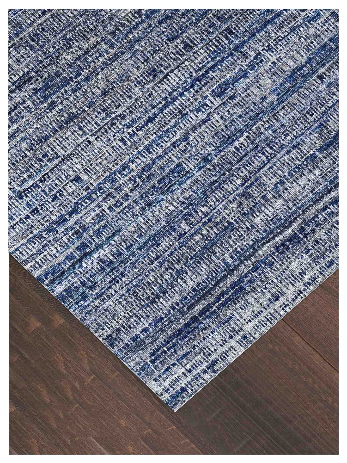 Artisan Essence Navy Contemporary Knotted Rug - Rugs - Artisan - Atlanta Designer Rugs