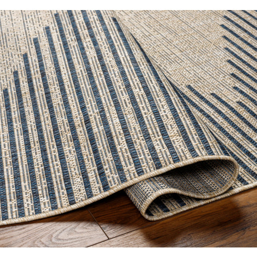 Surya Eagean EAG-2434 Navy Global Machinemade Rug