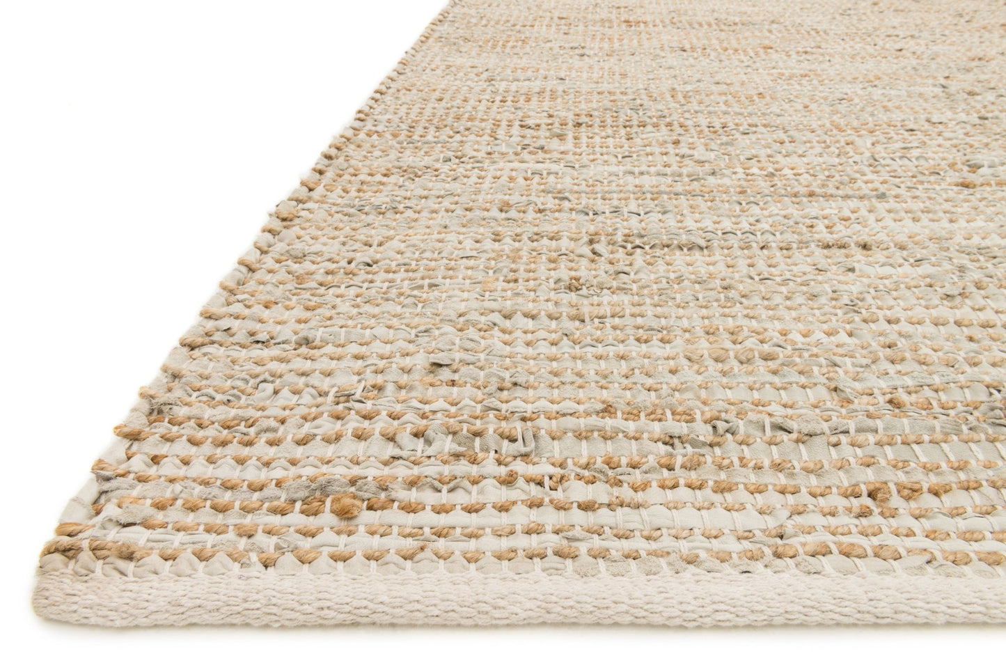 Loloi EDGE ED - 01 Ivory Transitional Hand Woven Rug - Rugs - Loloi - Atlanta Designer Rugs