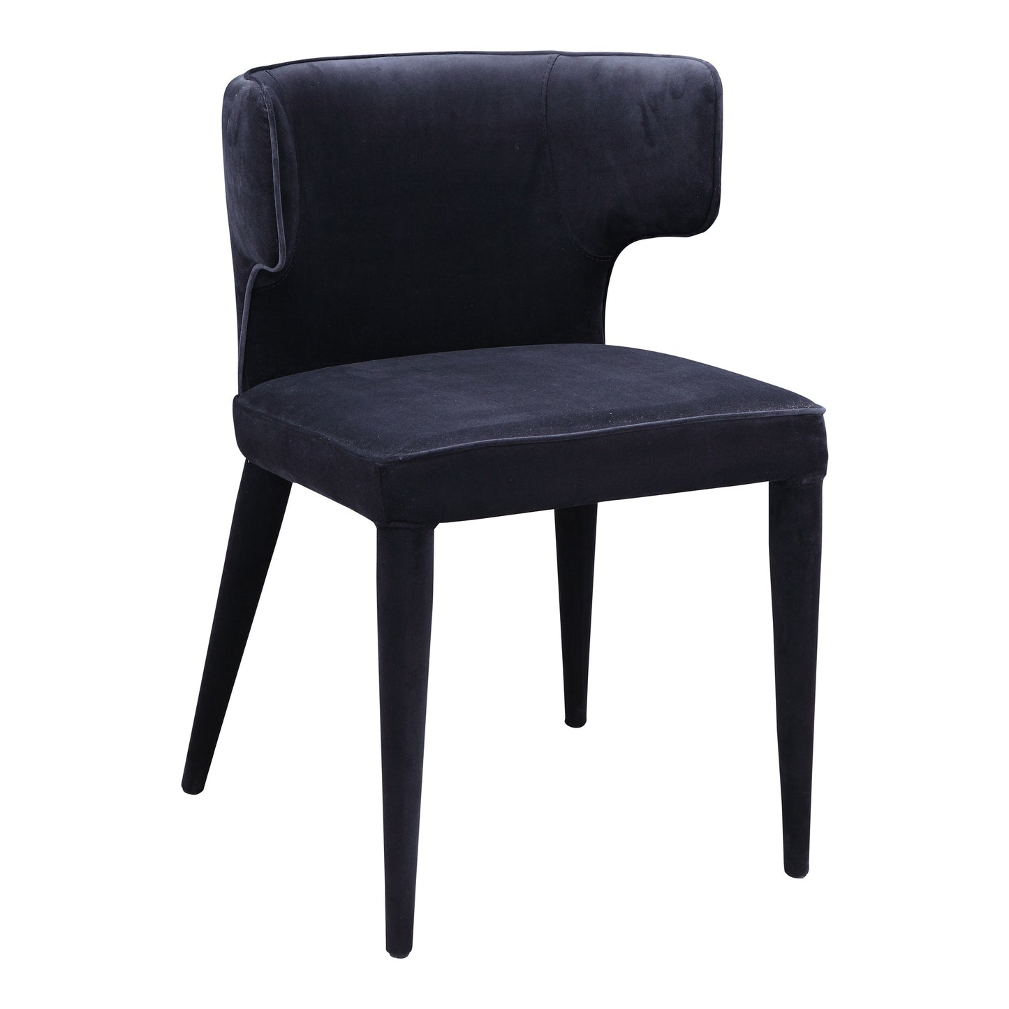 Moes Home Dining Chairs Jennaya Black Art Deco Furniture