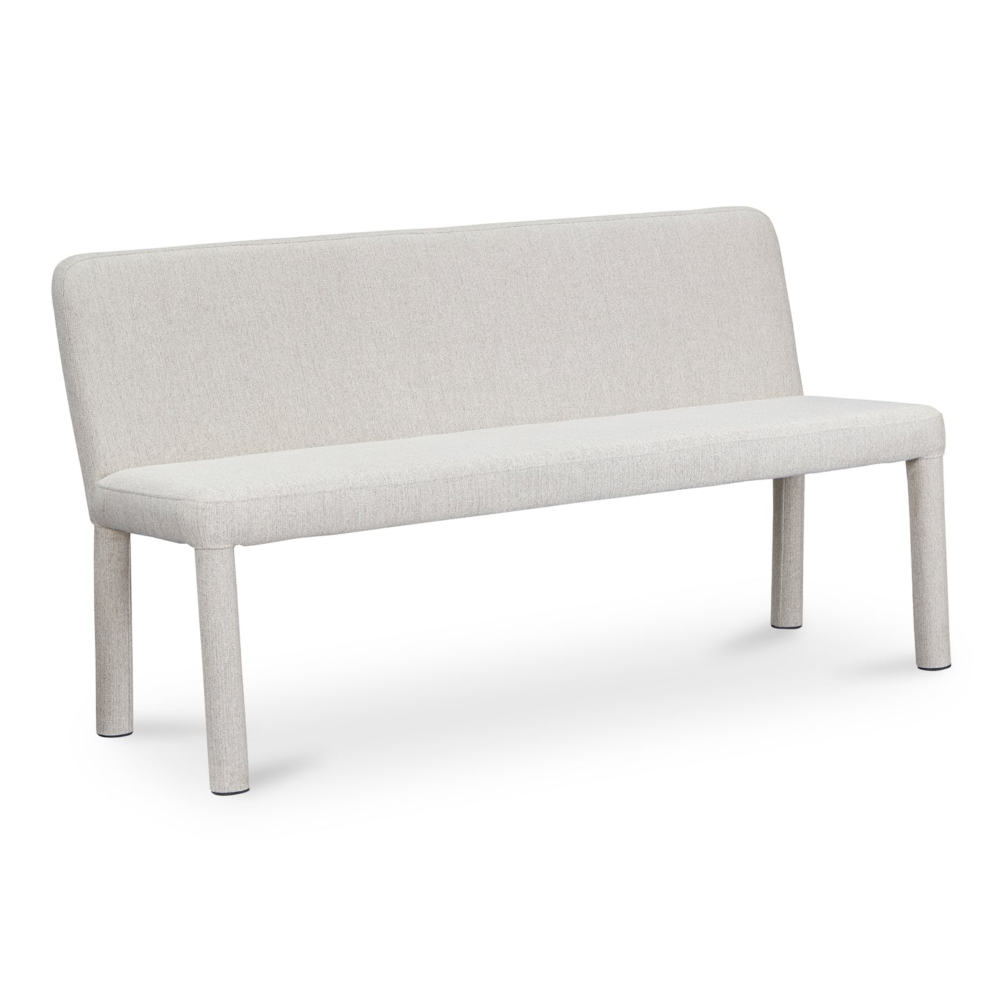 Moes Home Benches Place Grey Contemporary Furniture