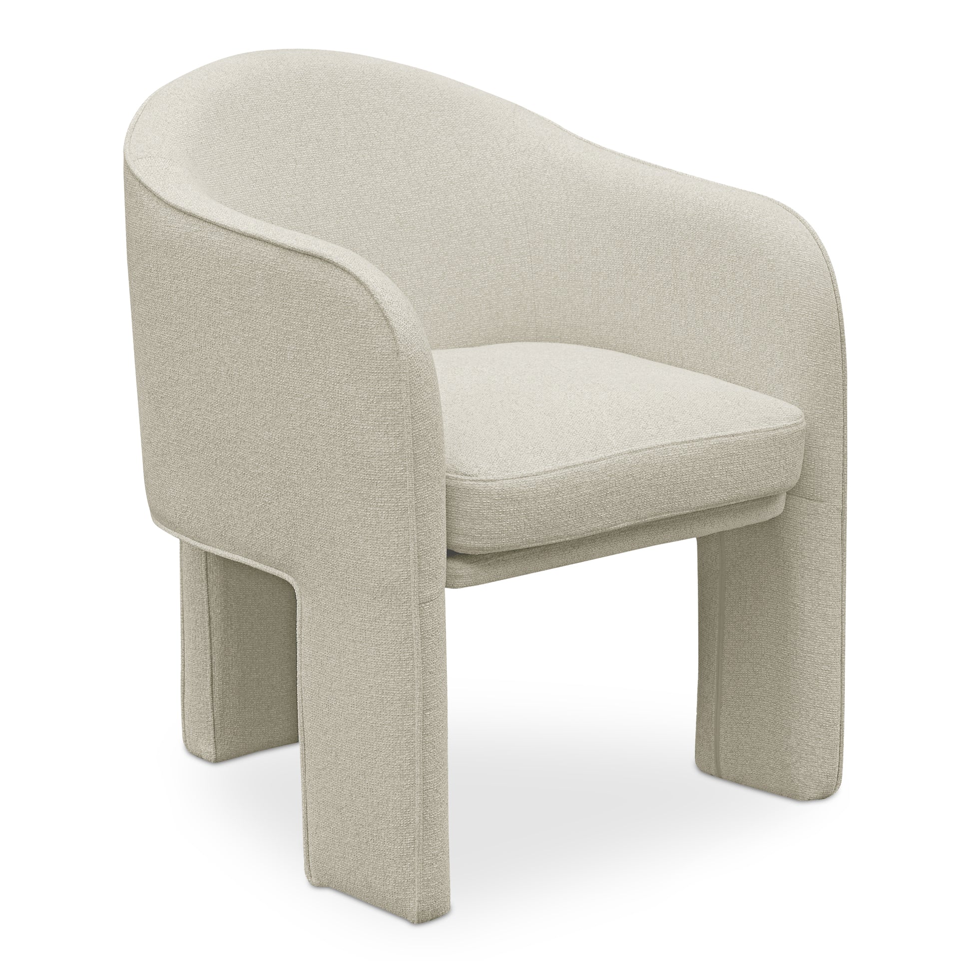 Moes Home Dining Chairs CLARA Beige Contemporary Furniture