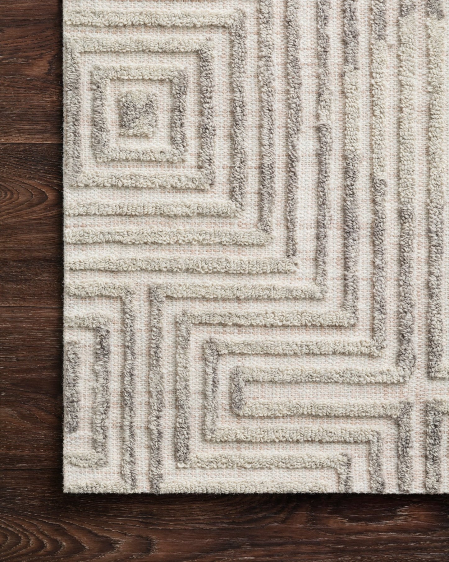 Loloi EHREN EHR - 02 Grey Silver Contemporary Hand Tufted Rug - Rugs - Loloi - Atlanta Designer Rugs