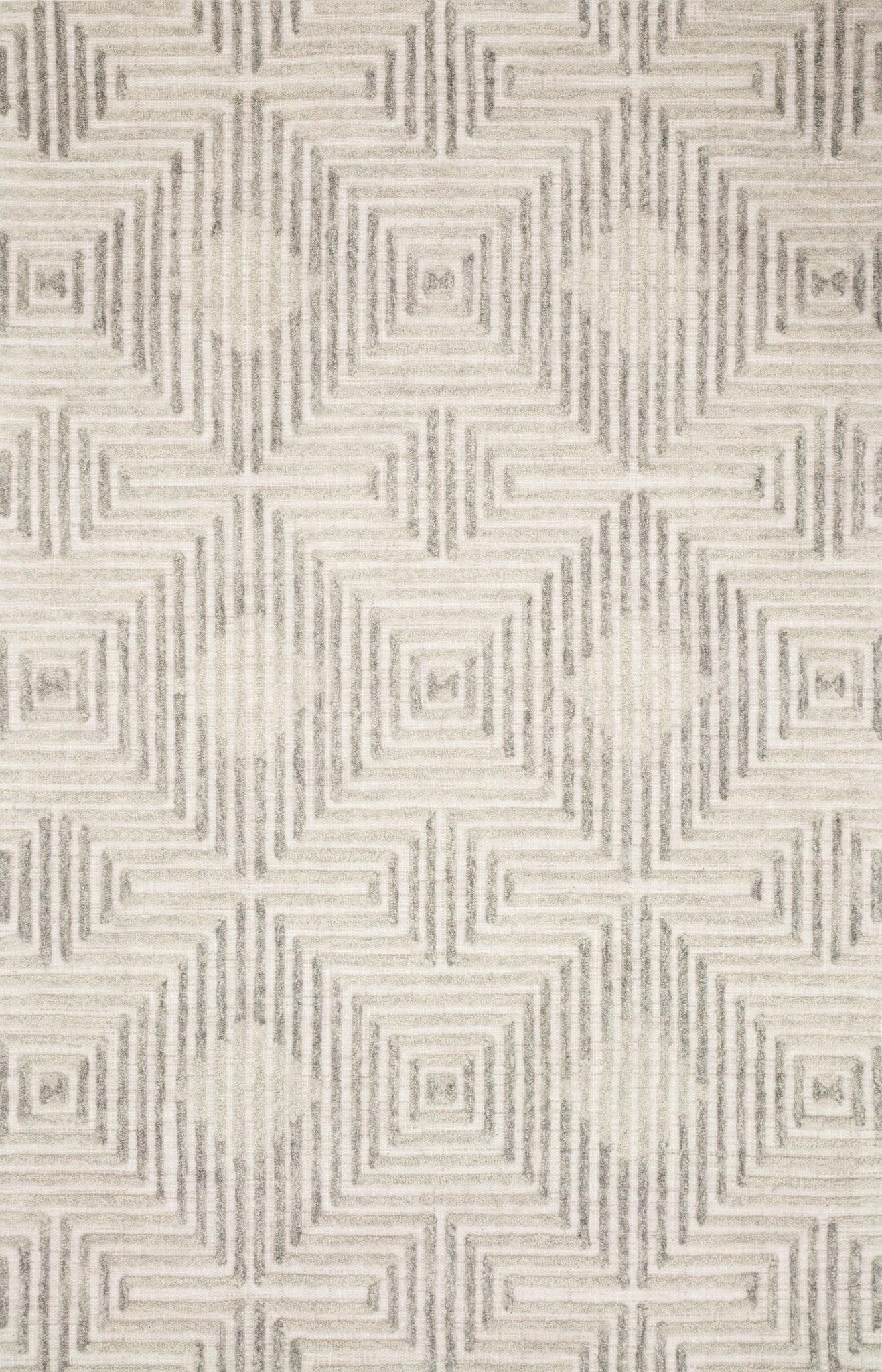 Loloi EHREN EHR - 02 Grey Silver Contemporary Hand Tufted Rug - Rugs - Loloi - Atlanta Designer Rugs