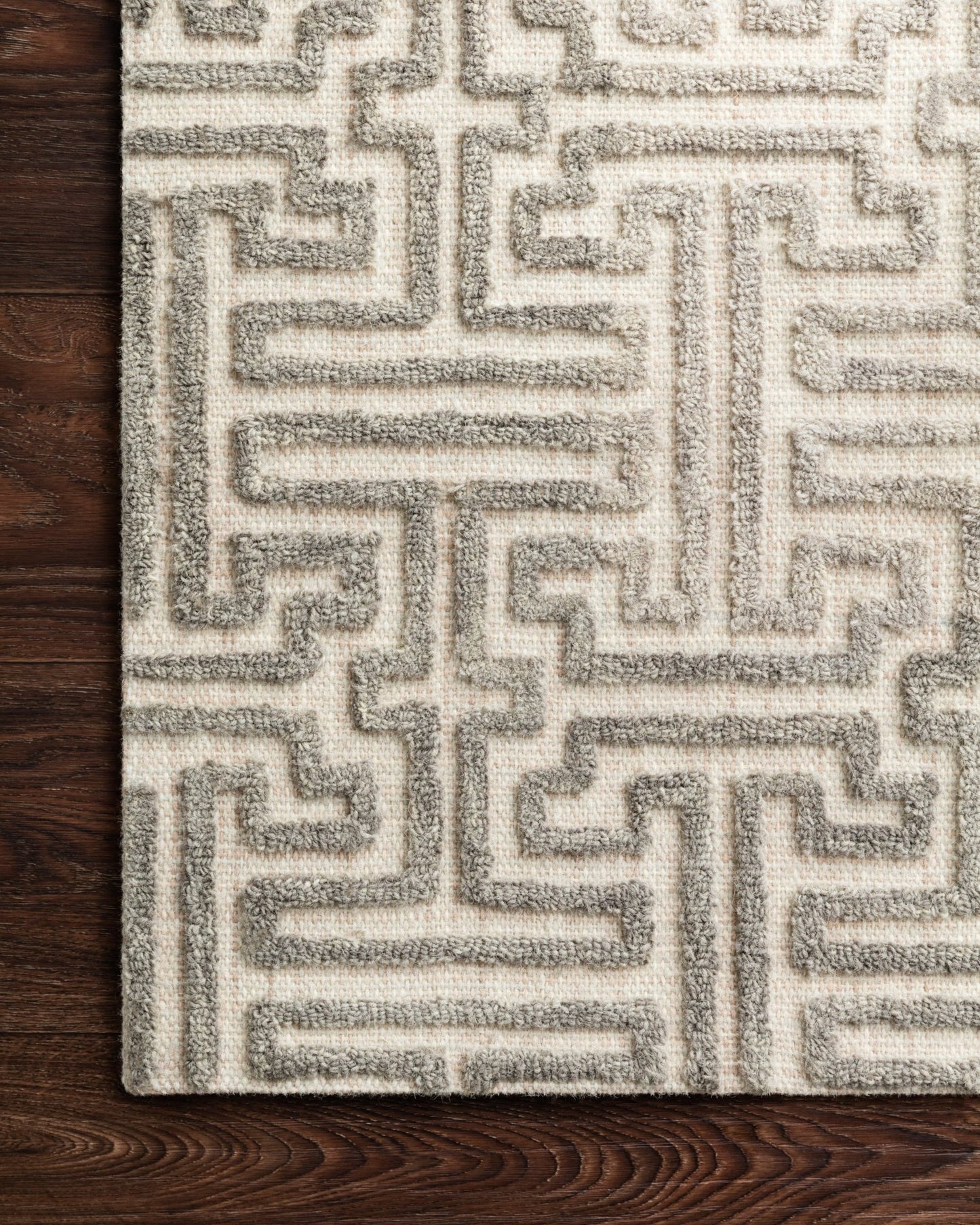 Loloi EHREN EHR - 03 Stone Sand Contemporary Hand Tufted Rug - Rugs - Loloi - Atlanta Designer Rugs