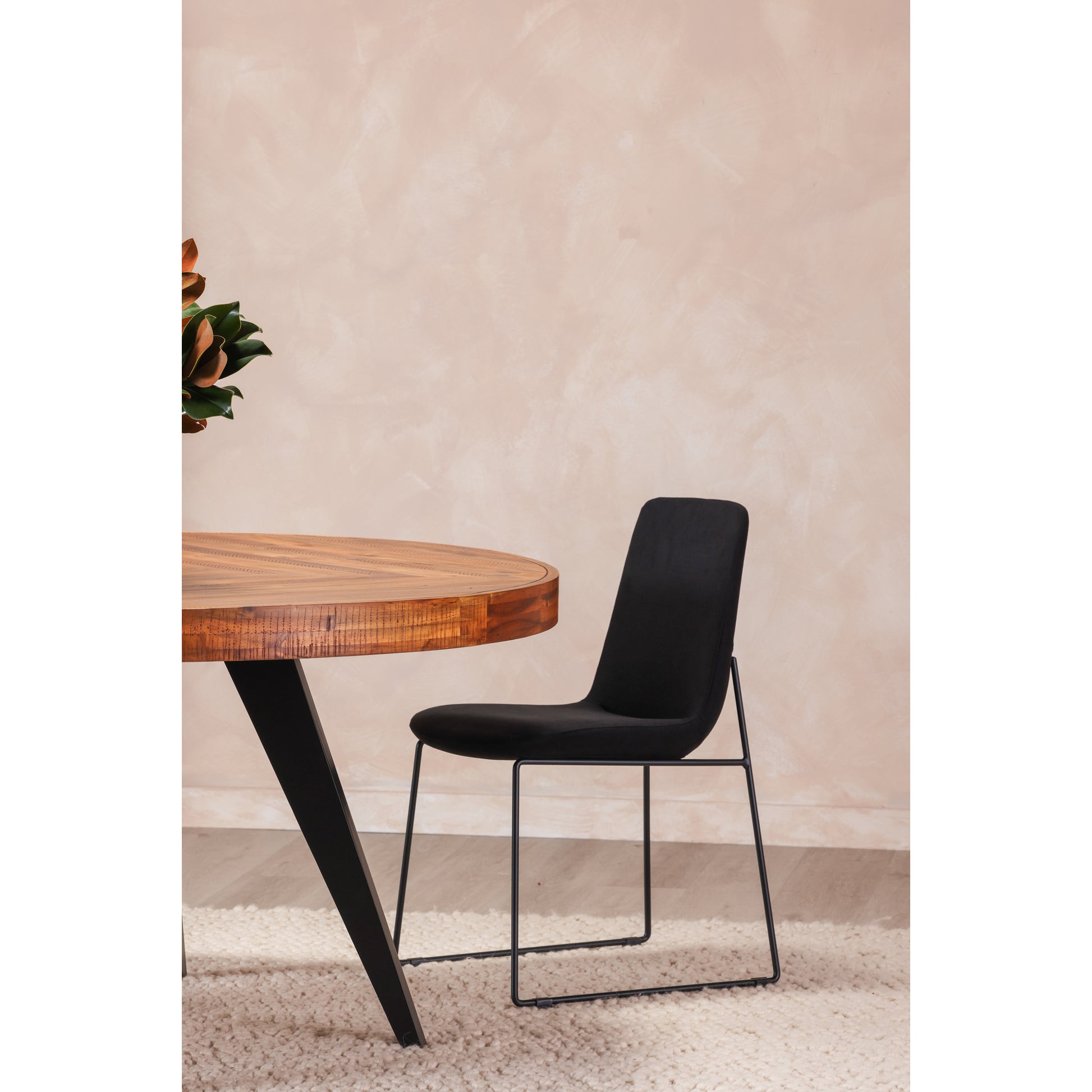 Moes Home Dining Chairs Ruth Black Contemporary Furniture