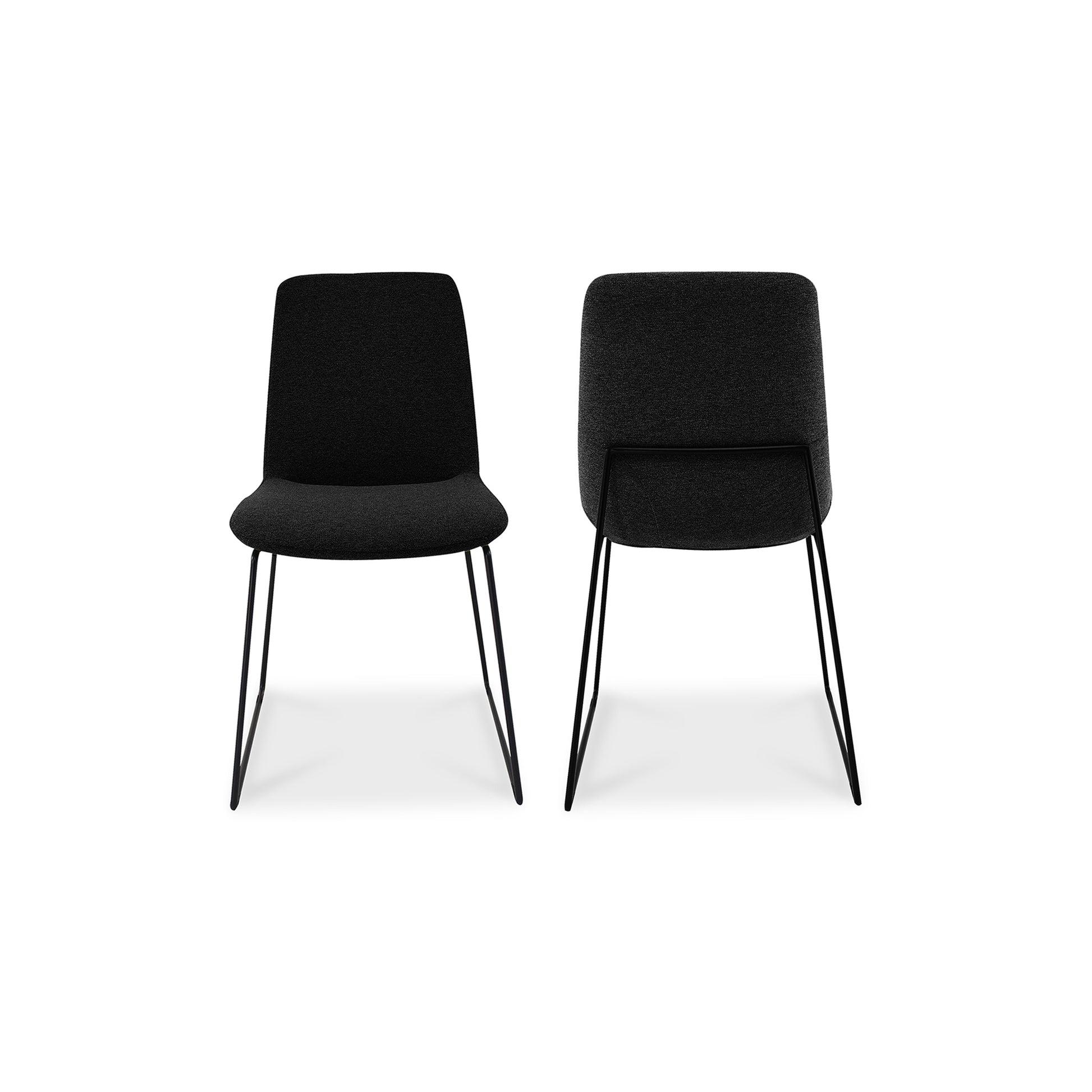 Moes Home Dining Chairs Ruth Black Contemporary Furniture