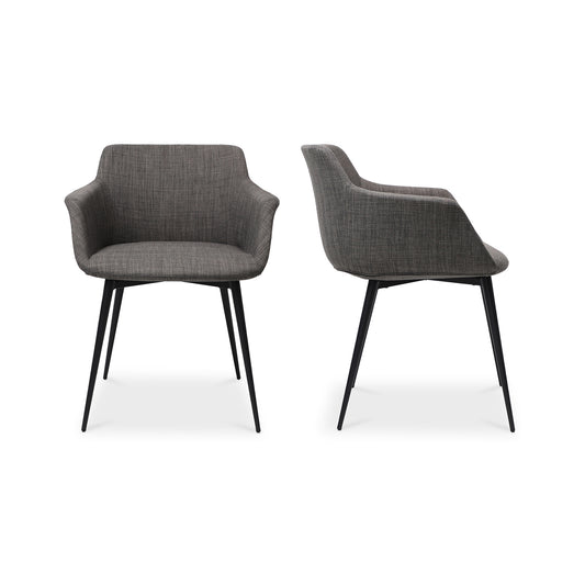 Moes Home Dining Chairs Ronda Grey Contemporary Furniture